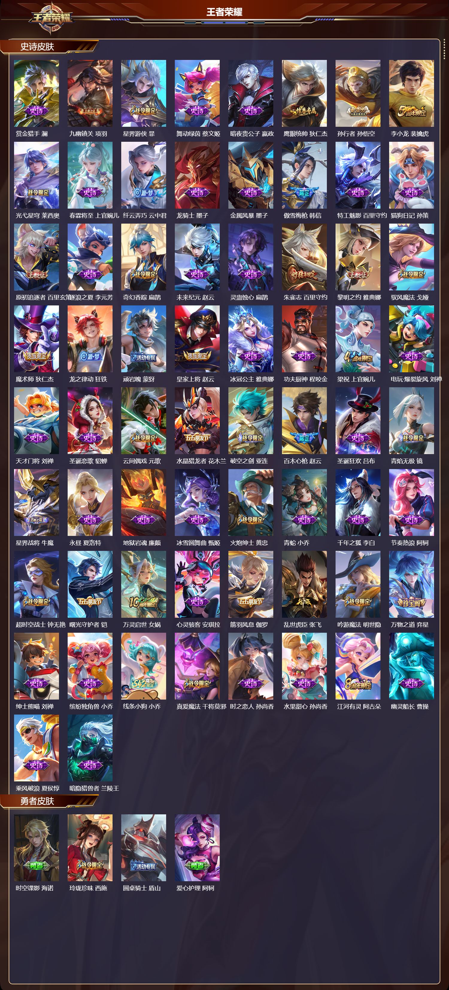 WZMK4292460王者荣耀账号详情图2 WZMK4292460王者荣耀账号详情图2