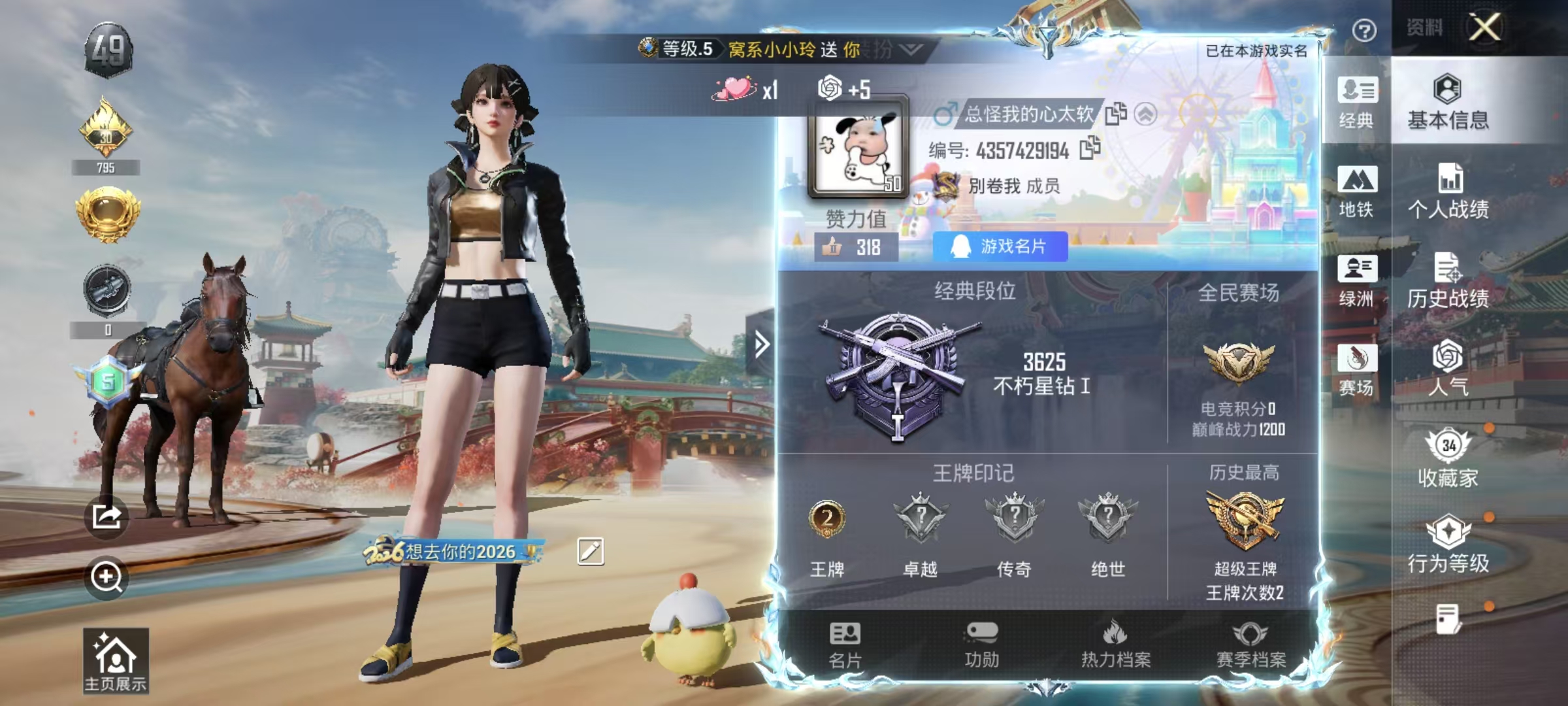 HPCMW4179927和平精英账号详情图2