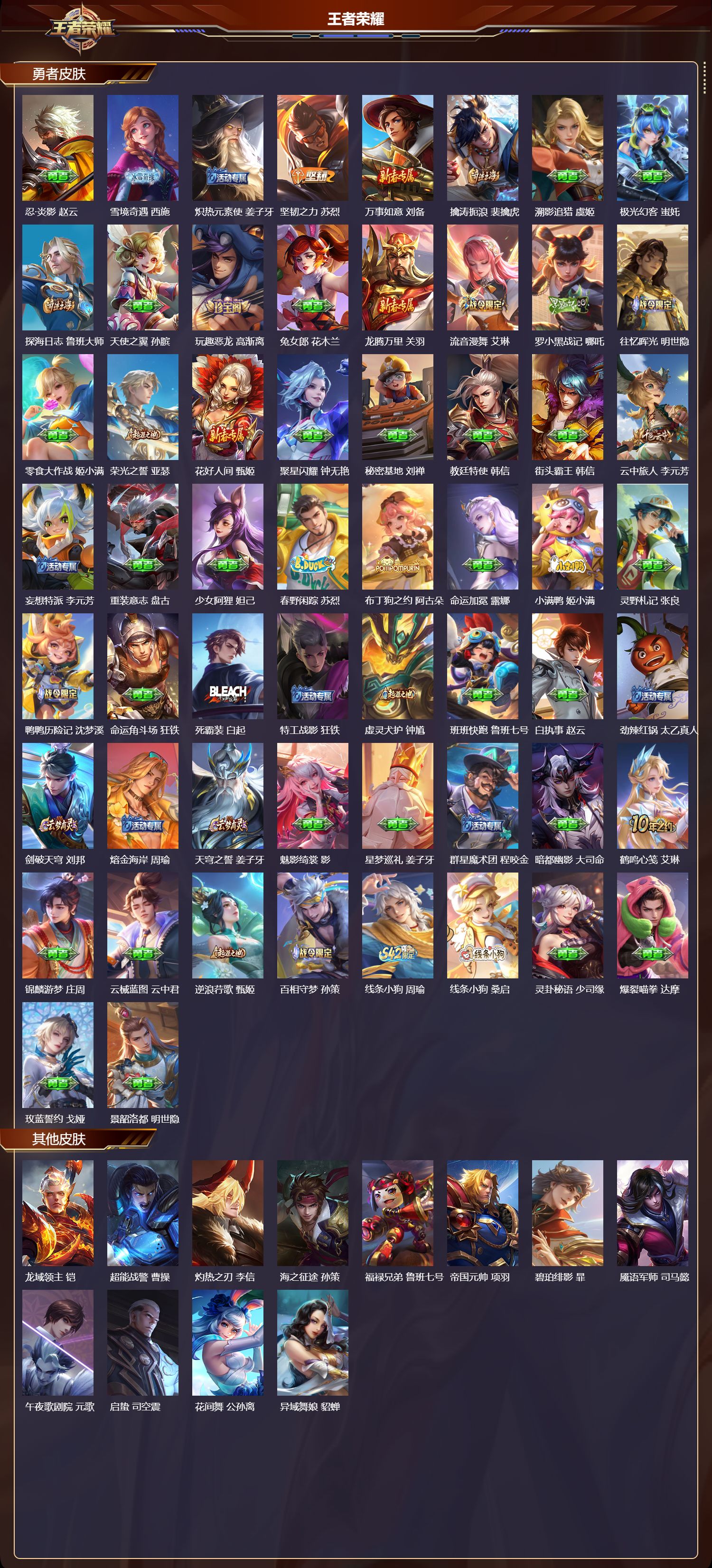 WZQM4290440王者荣耀账号详情图4 WZQM4290440王者荣耀账号详情图4