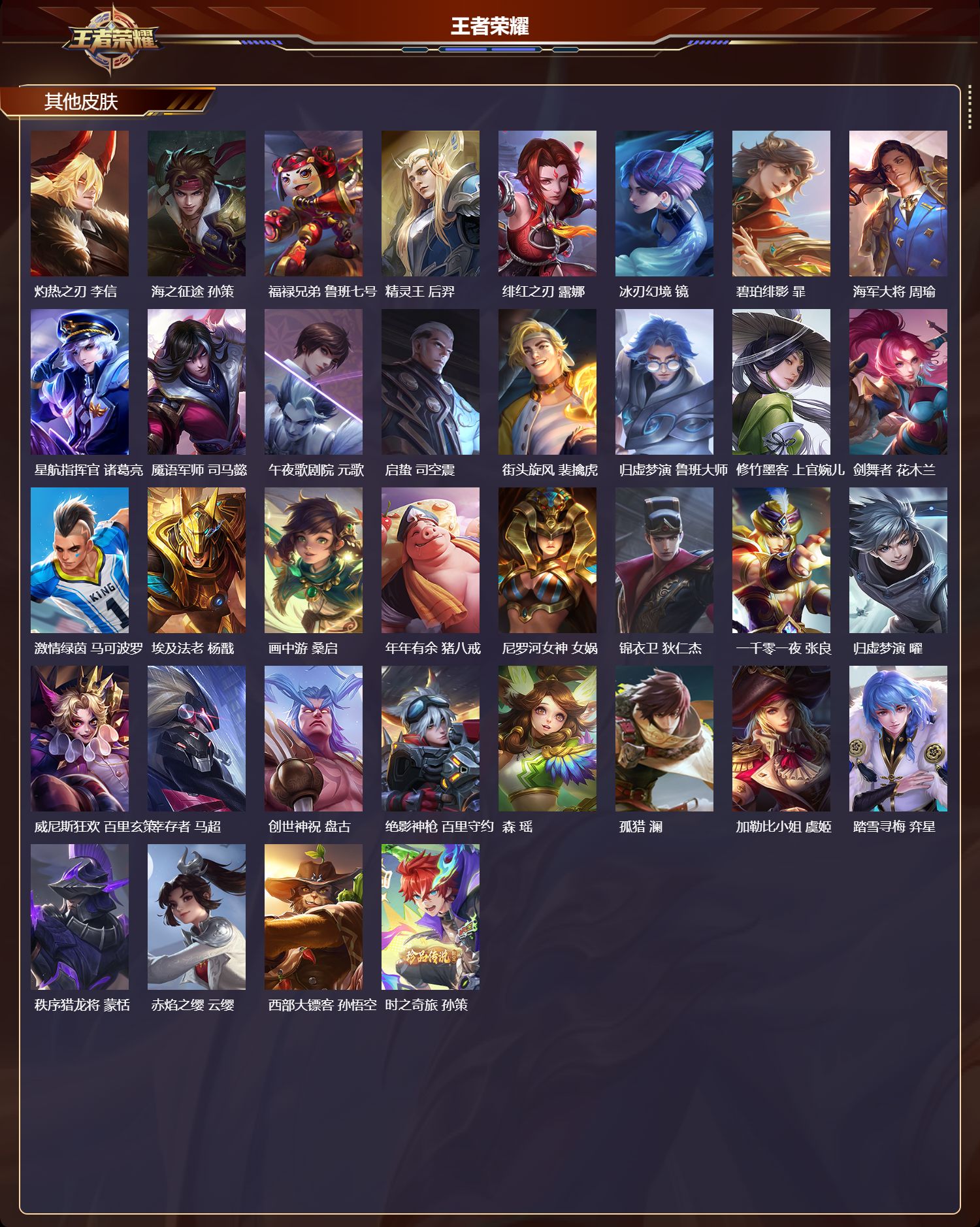 WZQM4290420王者荣耀账号详情图5 WZQM4290420王者荣耀账号详情图5