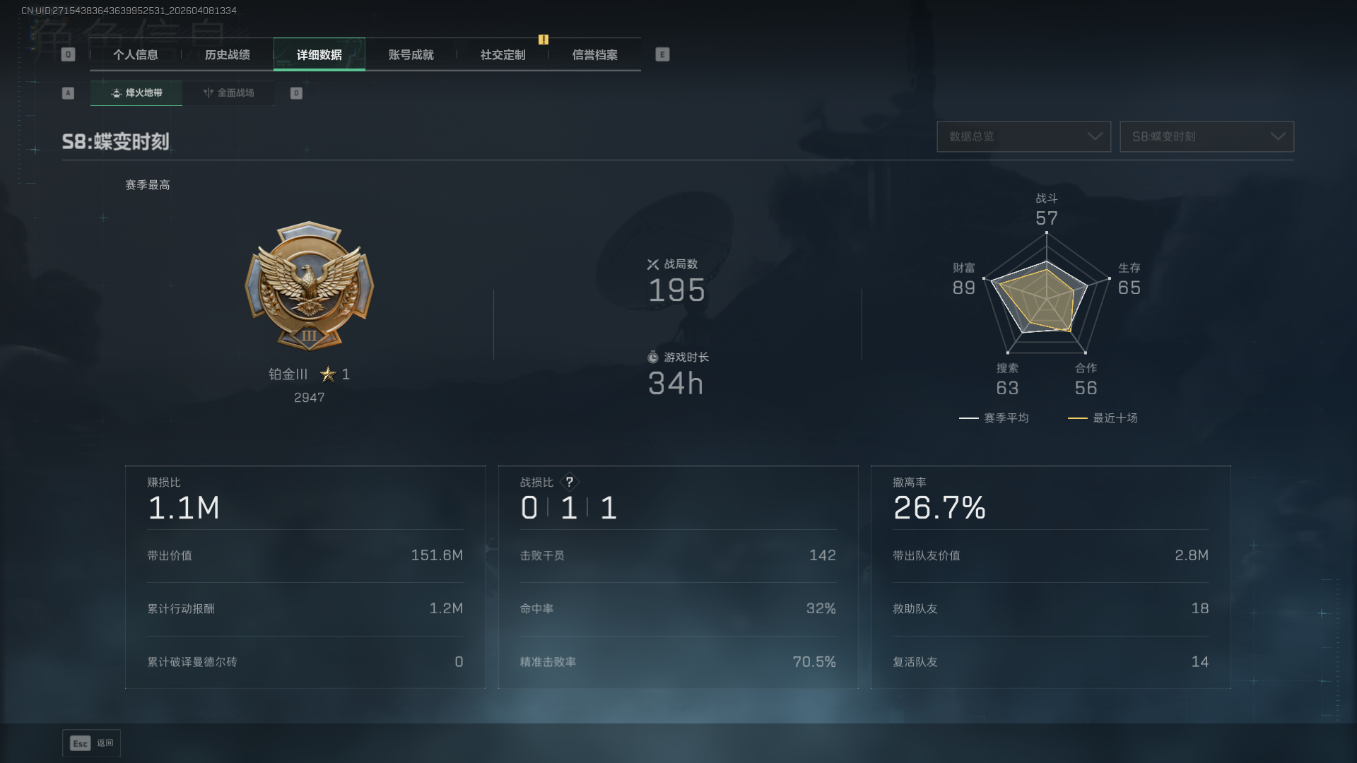 SJZQM492798三角洲行动账号详情图16