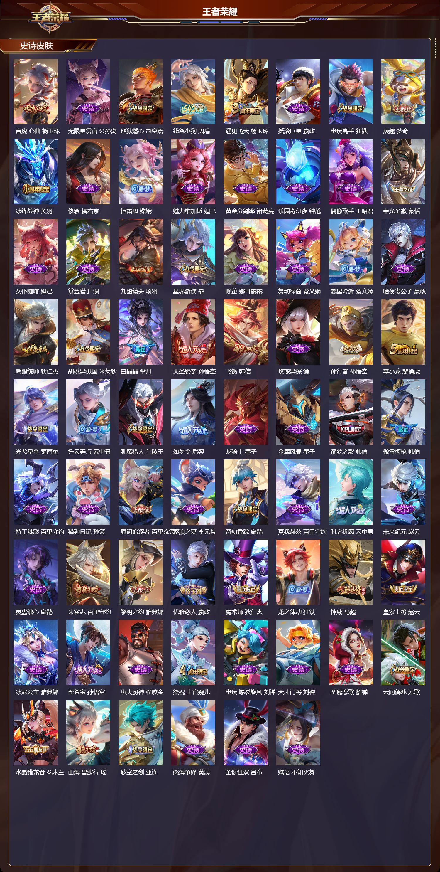 WZCMW4316765王者荣耀账号详情图6