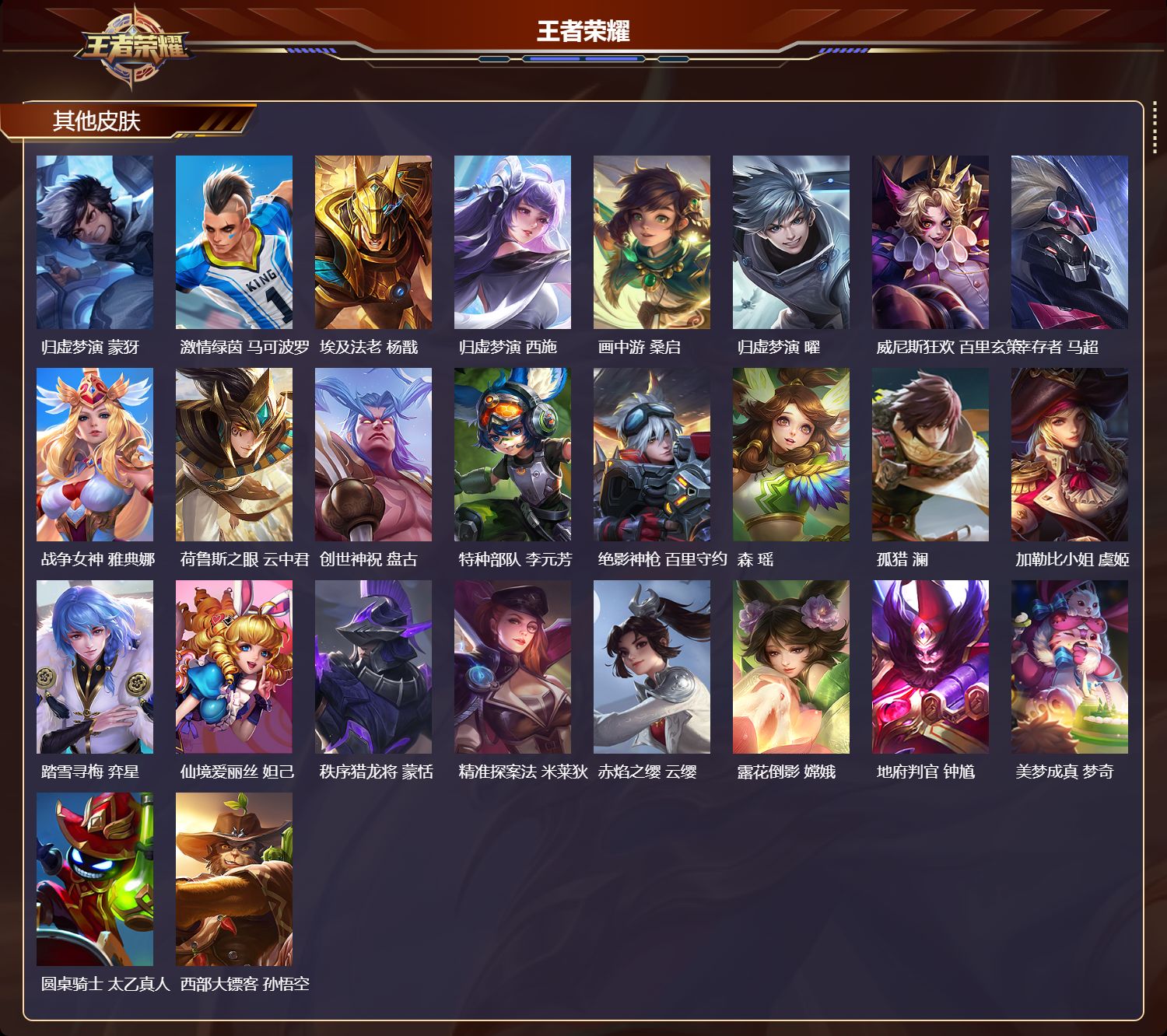 WZMK4290448王者荣耀账号详情图5