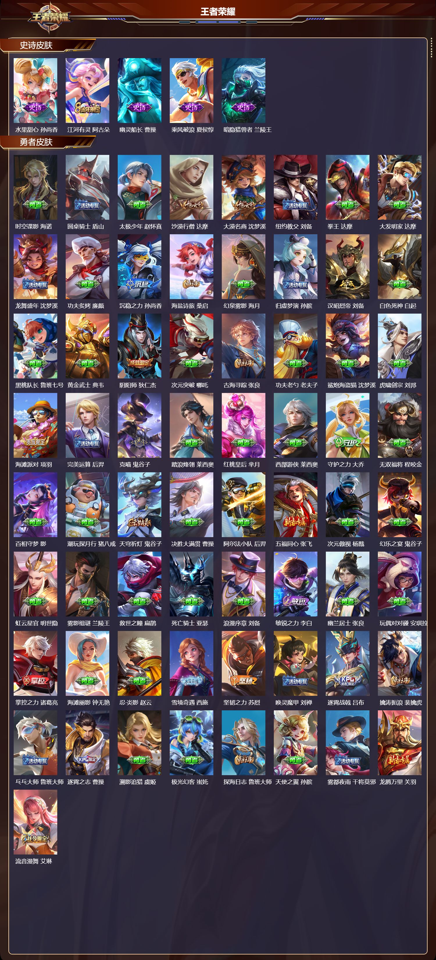 WZMK4289668王者荣耀账号详情图2