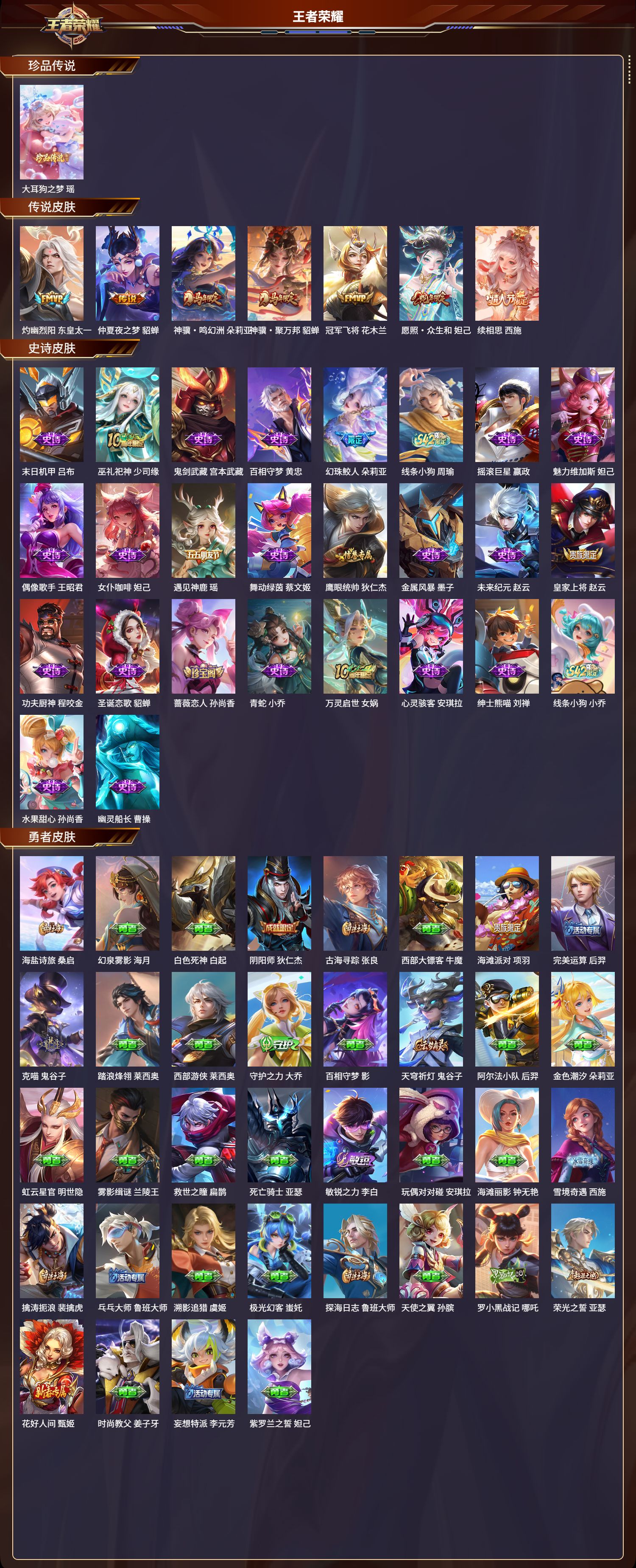 WZLX4293065王者荣耀账号详情图8