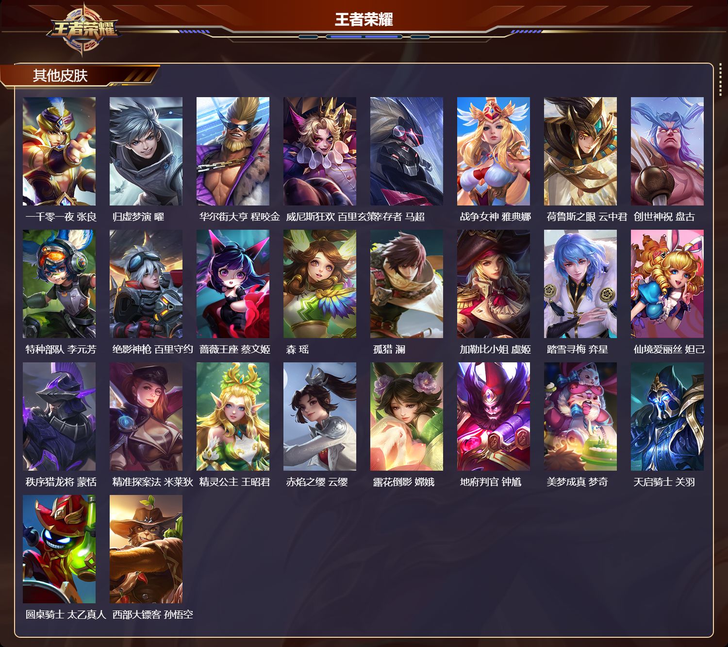 WZCMW4316765王者荣耀账号详情图11