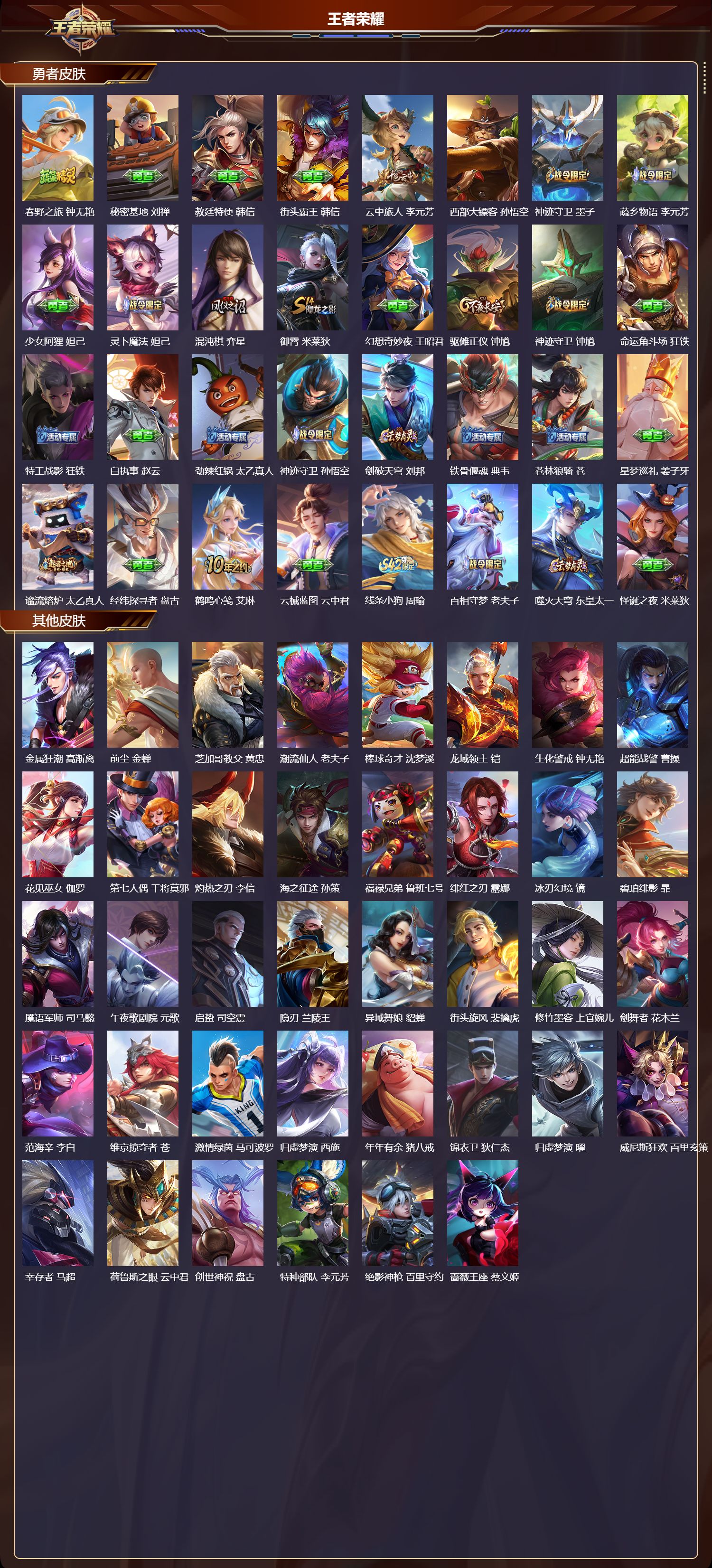 WZMK4292501王者荣耀账号详情图3 WZMK4292501王者荣耀账号详情图3