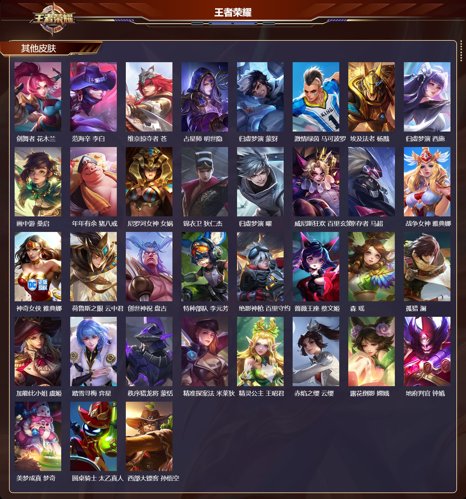 WZMK4293661王者荣耀账号详情图5