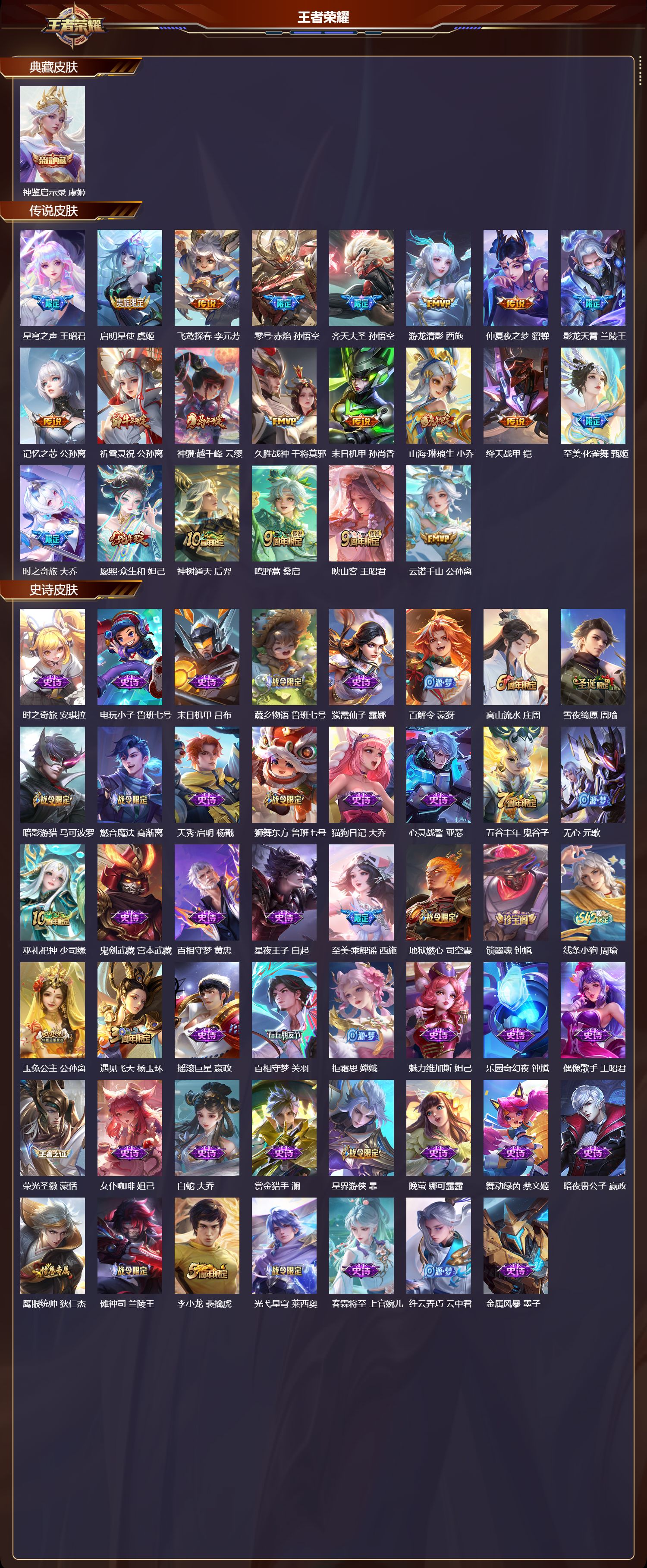 WZCMW4318500王者荣耀账号详情图5