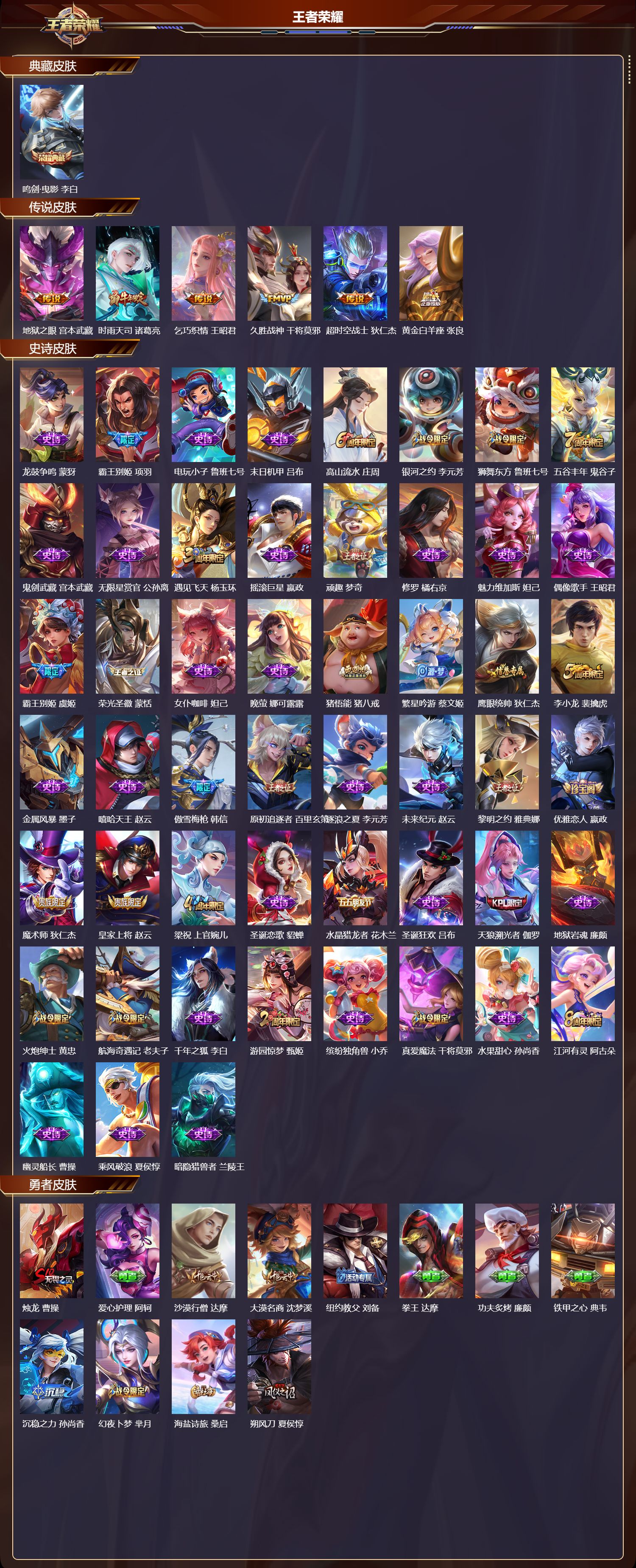 WZCMW4318648王者荣耀账号详情图5