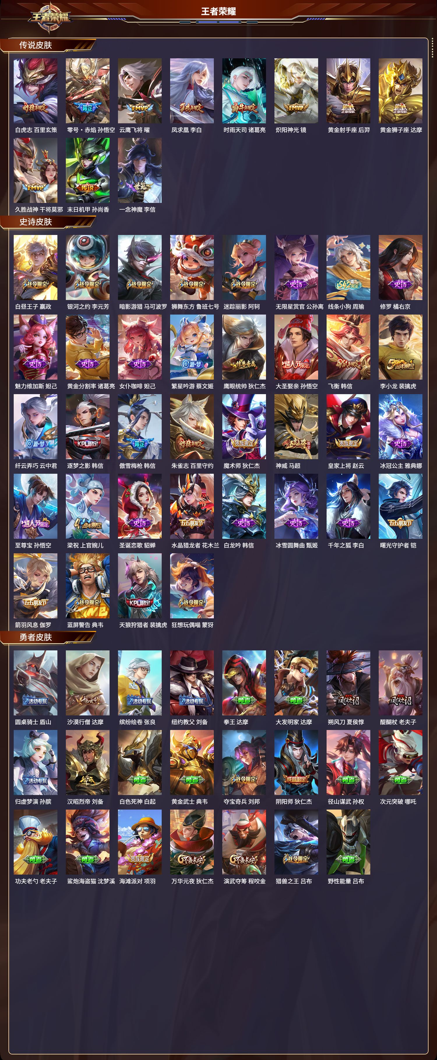 WZCMW4293727王者荣耀账号详情图10