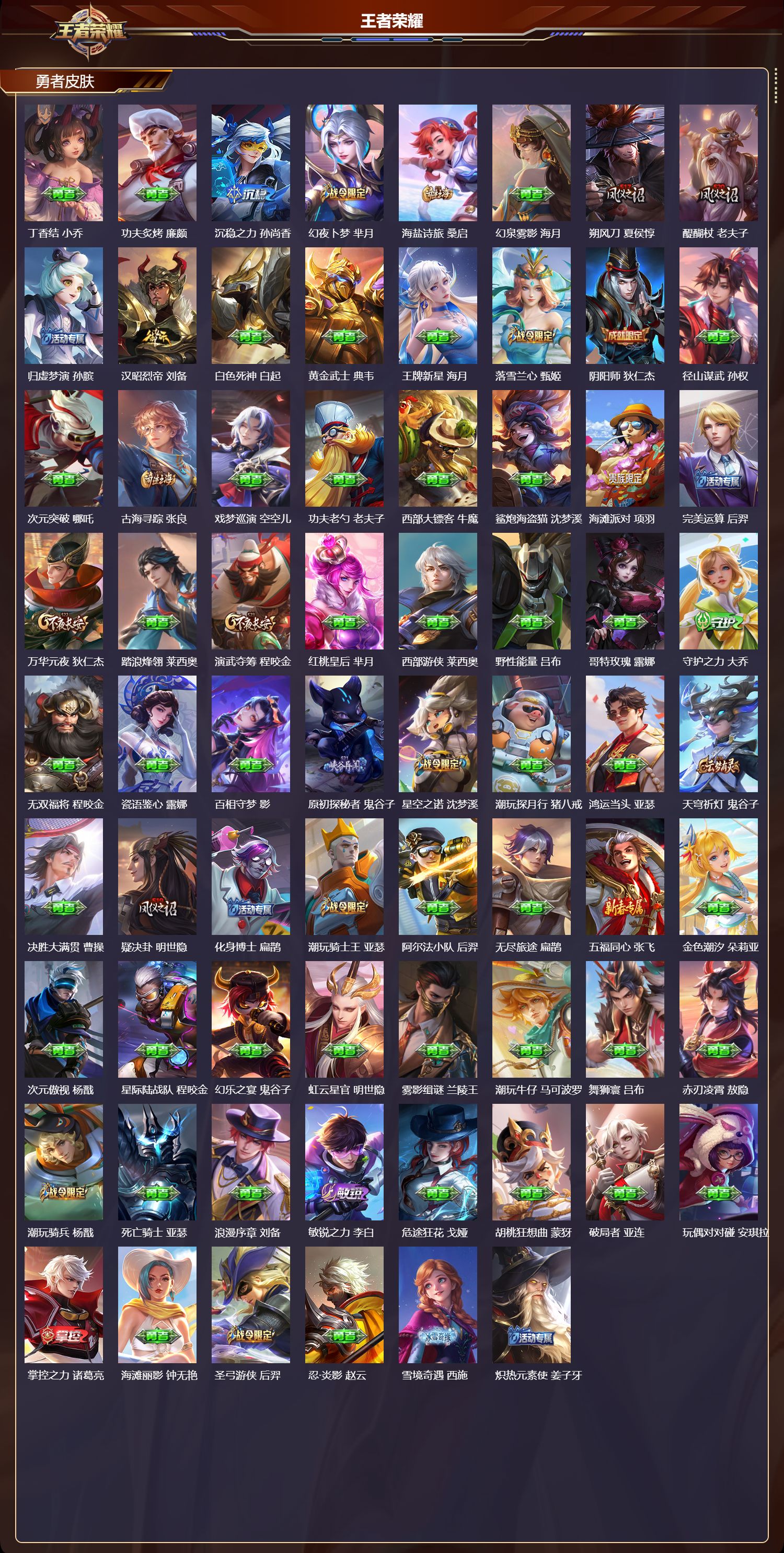 WZCMW4318500王者荣耀账号详情图7