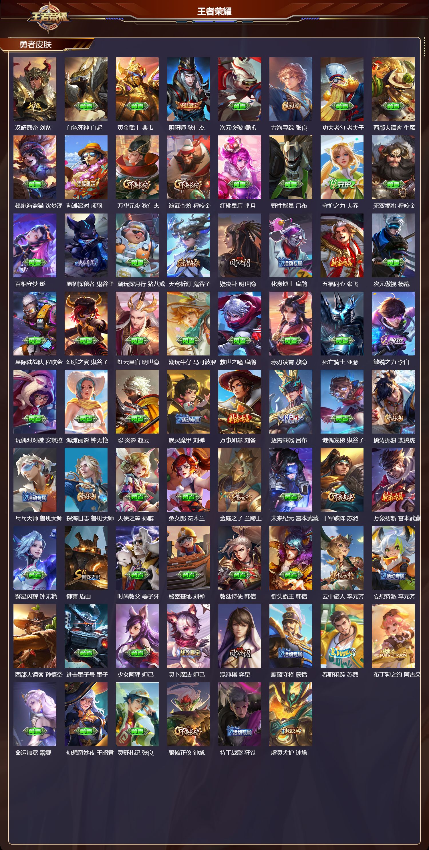 WZMK4293629王者荣耀账号详情图2 WZMK4293629王者荣耀账号详情图2