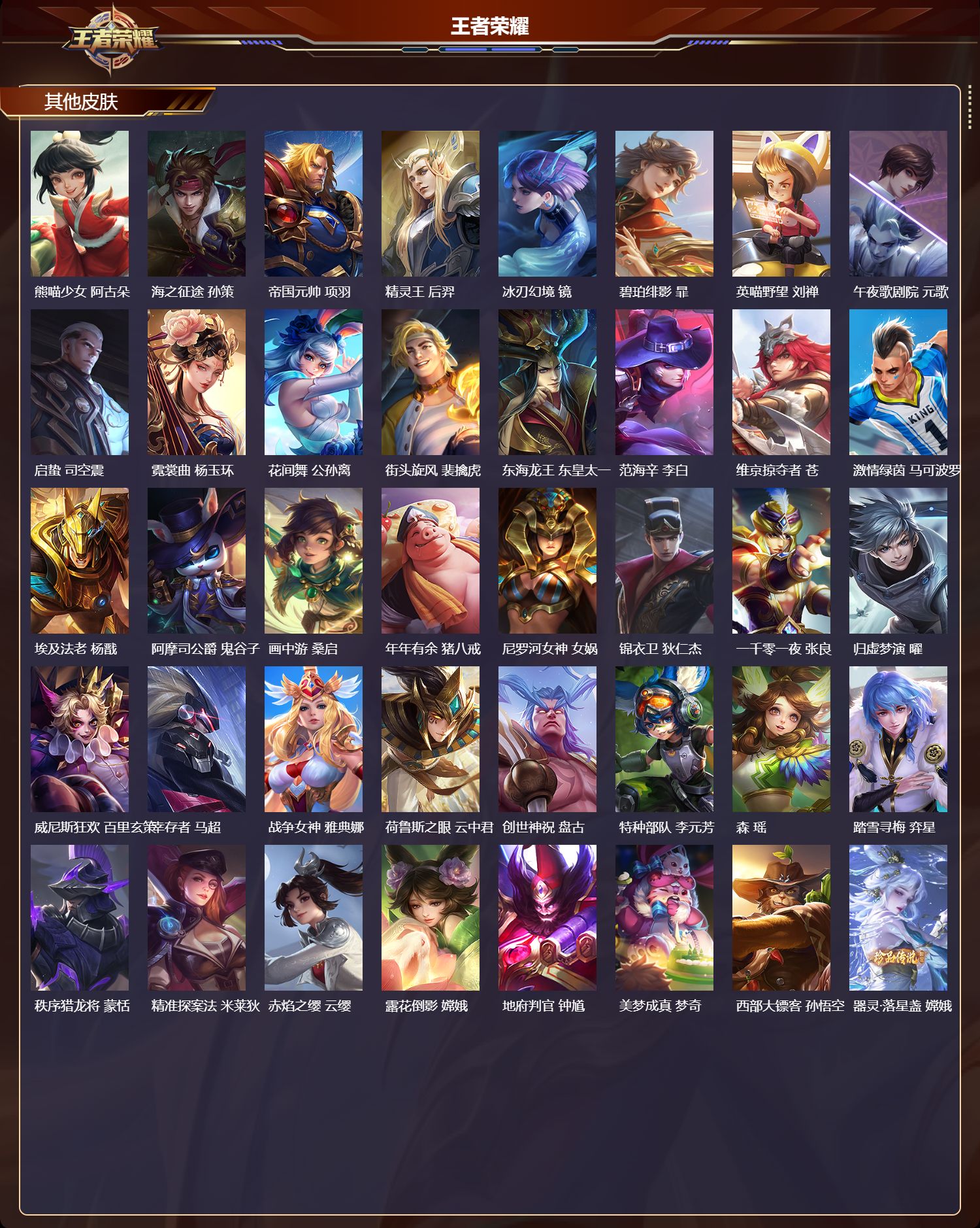 WZMK4292538王者荣耀账号详情图5