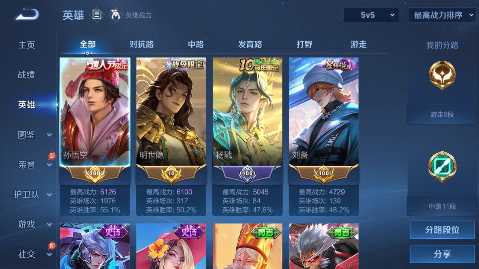 WZCMW4318780王者荣耀账号详情图2