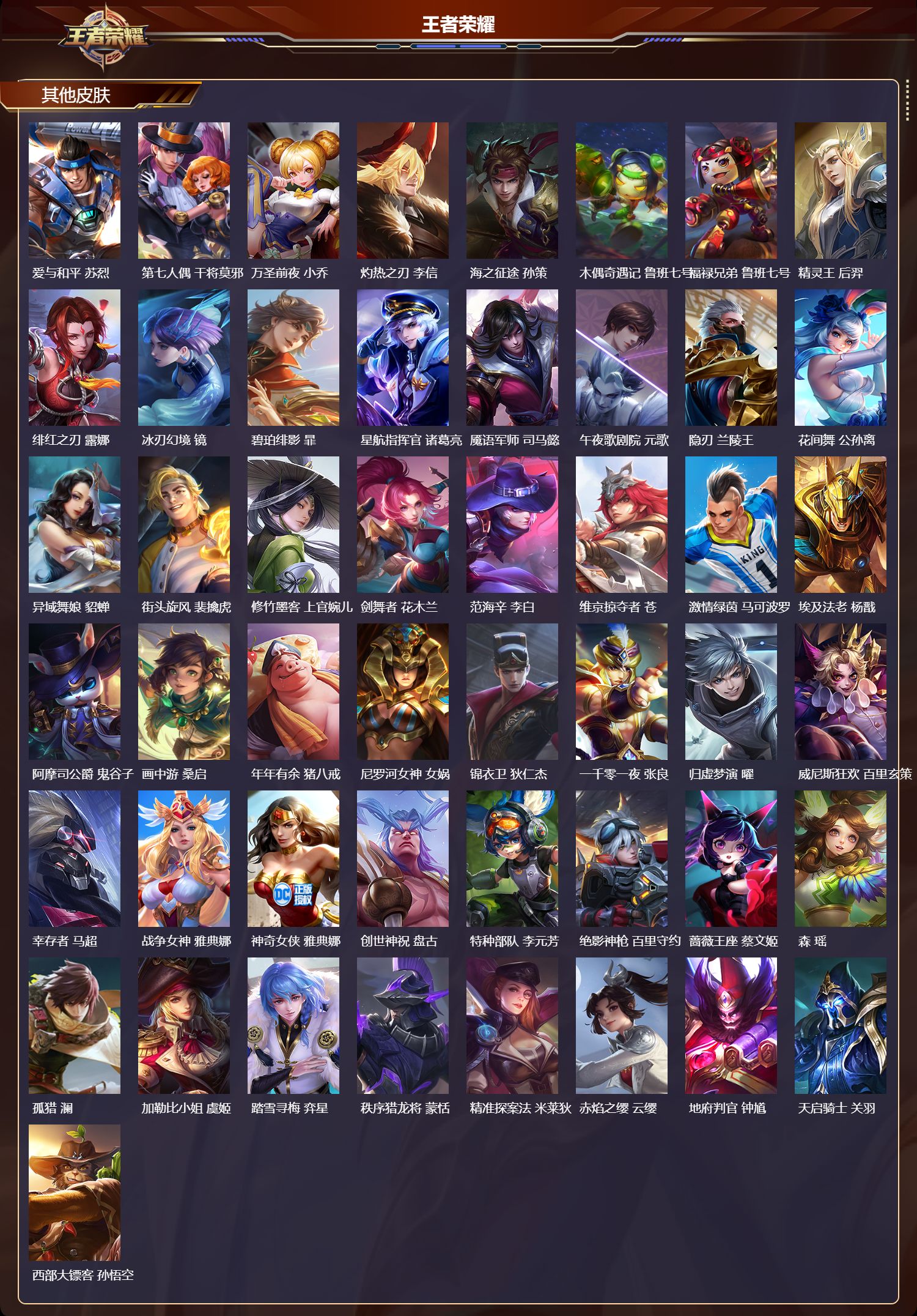 WZCMW4318534王者荣耀账号详情图7