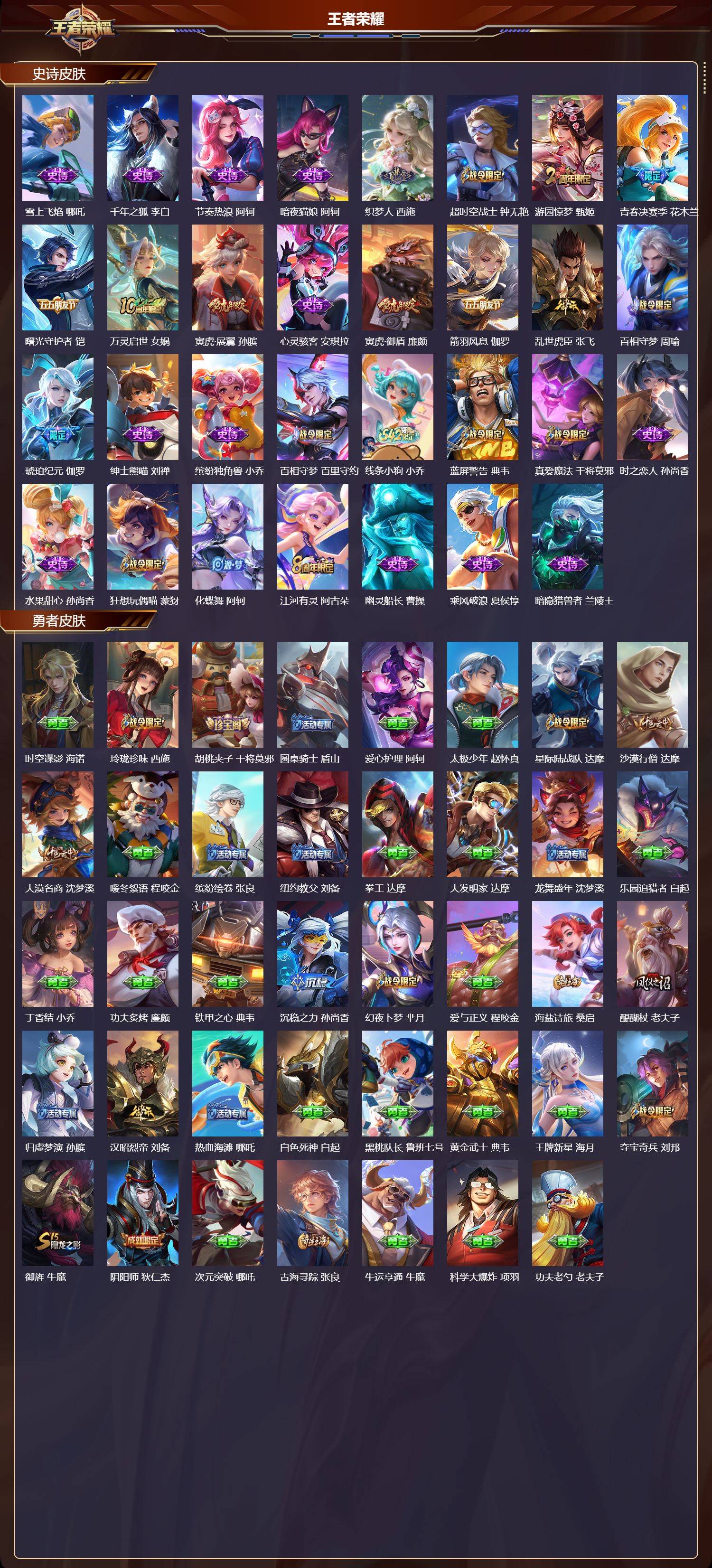 WZLX4297323王者荣耀账号详情图3 WZLX4297323王者荣耀账号详情图3