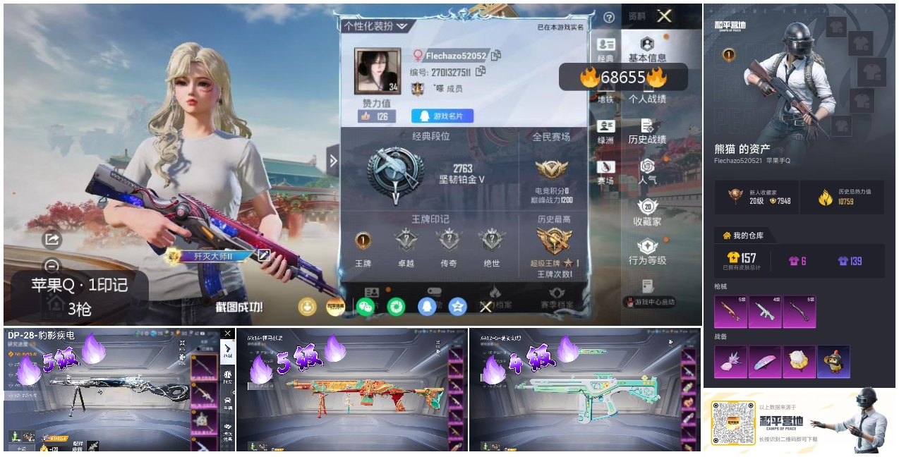 HPCMW4178753和平精英账号详情图3