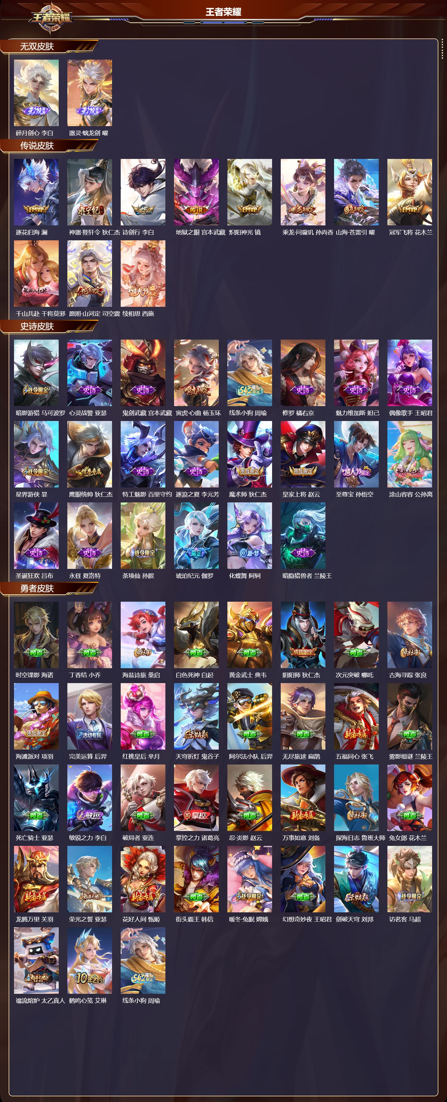 WZCMW4318498王者荣耀账号详情图5