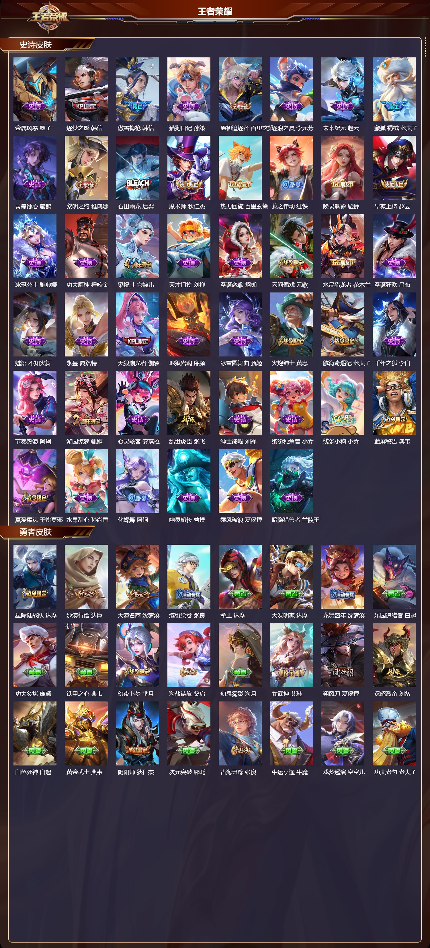 WZMK4292482王者荣耀账号详情图2 WZMK4292482王者荣耀账号详情图2