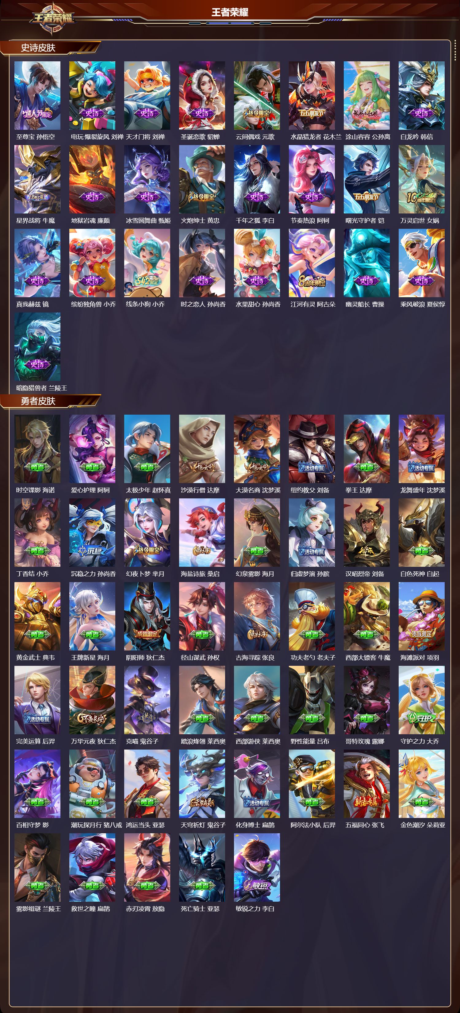 WZMK4293401王者荣耀账号详情图2 WZMK4293401王者荣耀账号详情图2