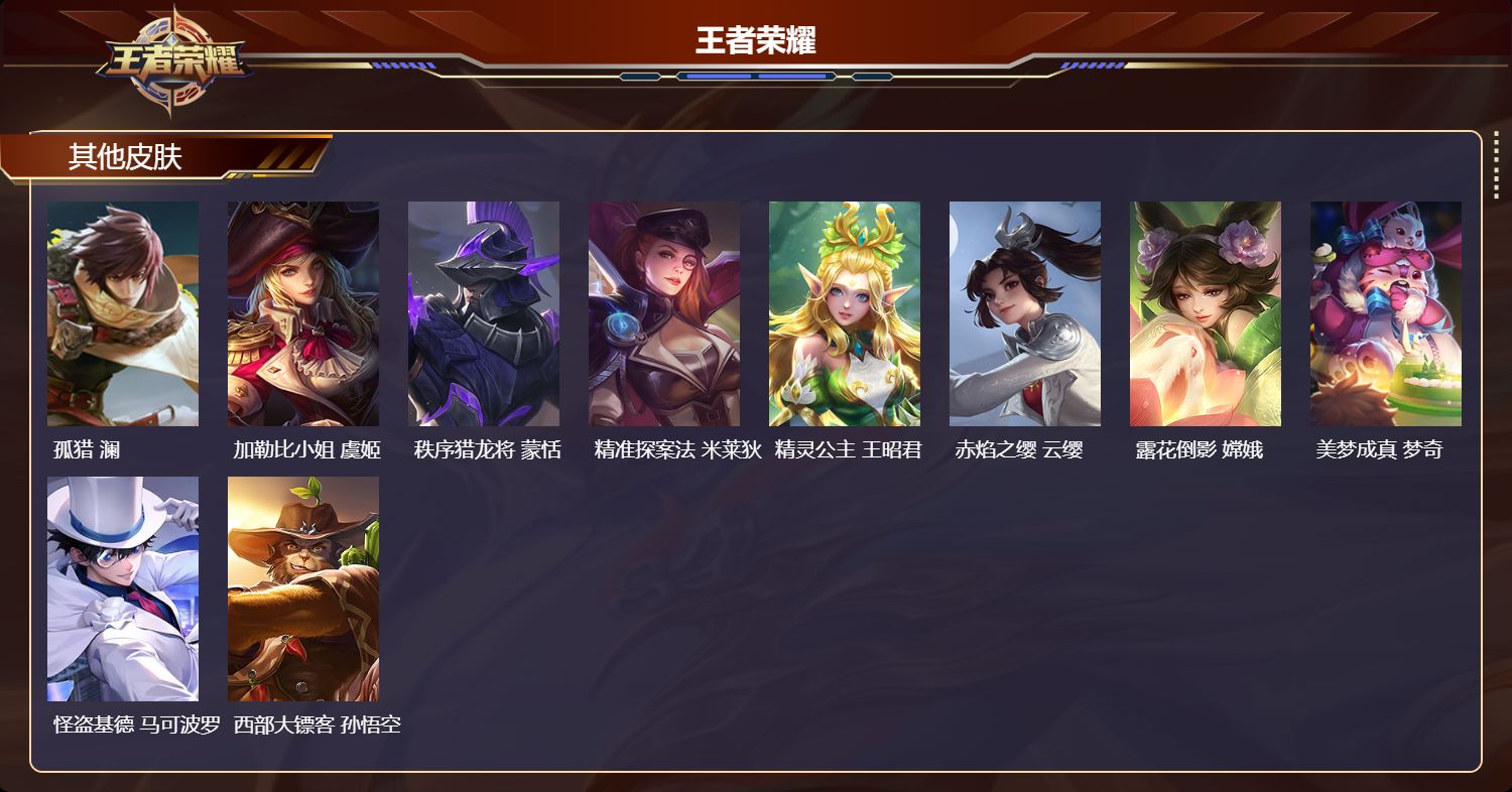 WZMK4292501王者荣耀账号详情图4 WZMK4292501王者荣耀账号详情图4