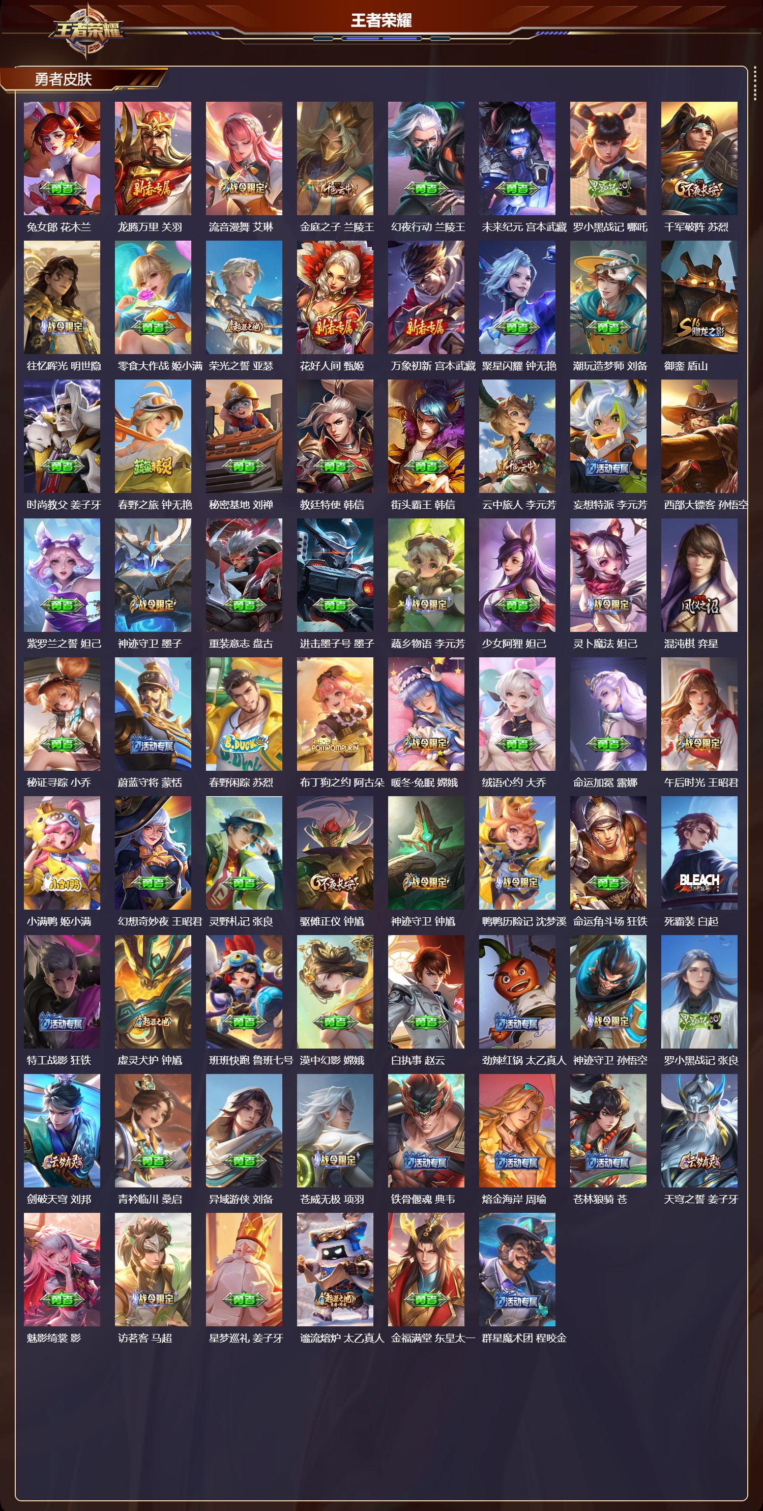 WZMK4293688王者荣耀账号详情图5 WZMK4293688王者荣耀账号详情图5