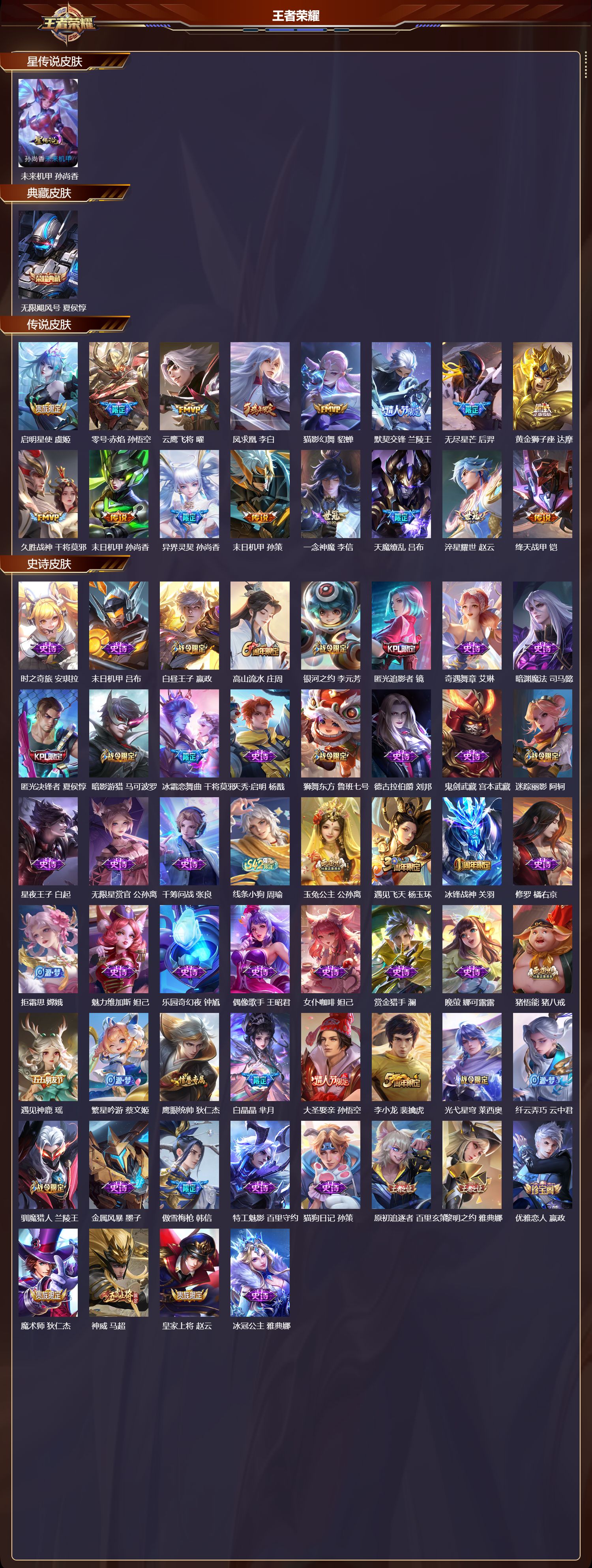 WZMK4293313王者荣耀账号详情图1 WZMK4293313王者荣耀账号详情图1