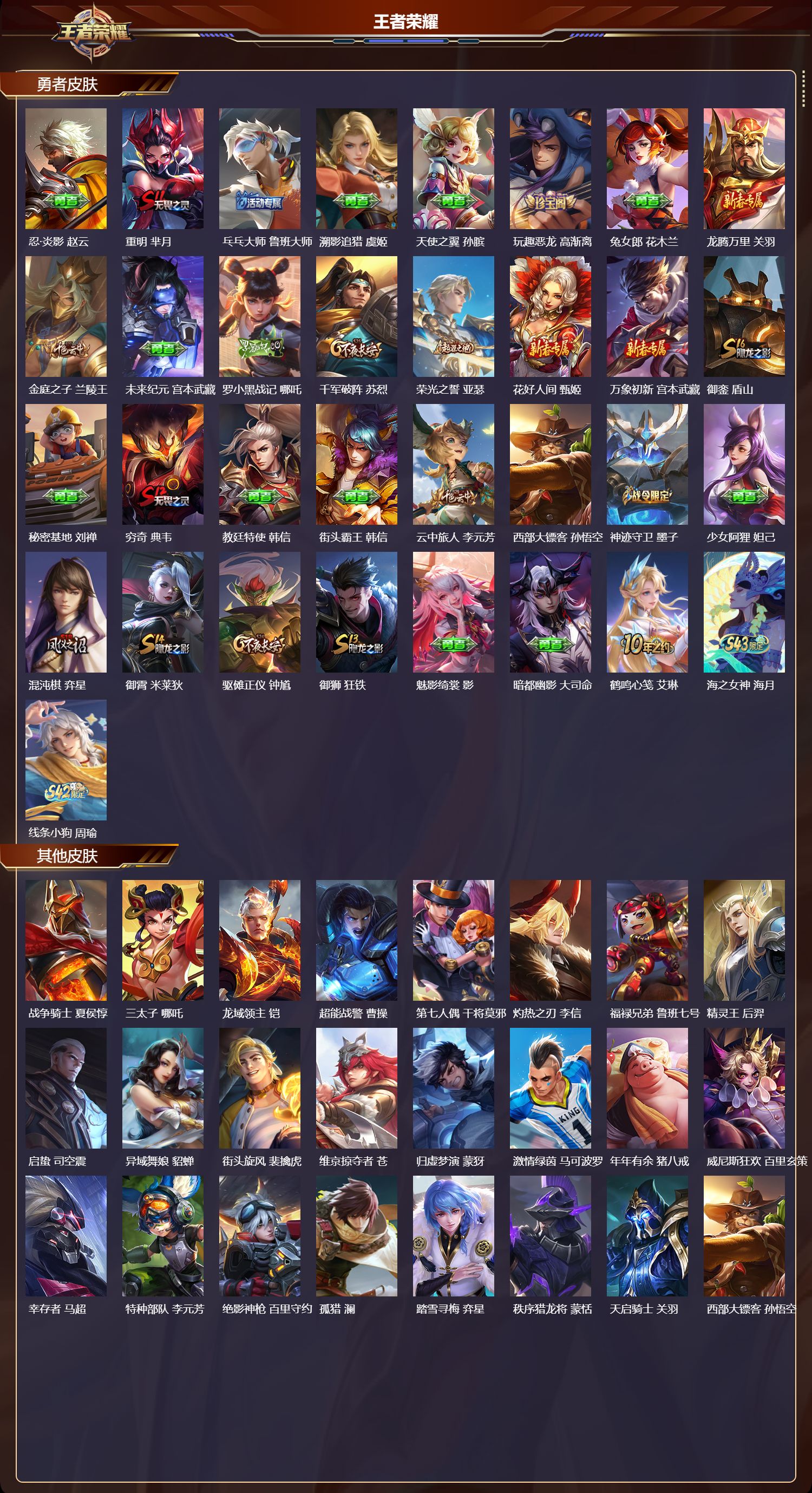 WZMK4292643王者荣耀账号详情图2