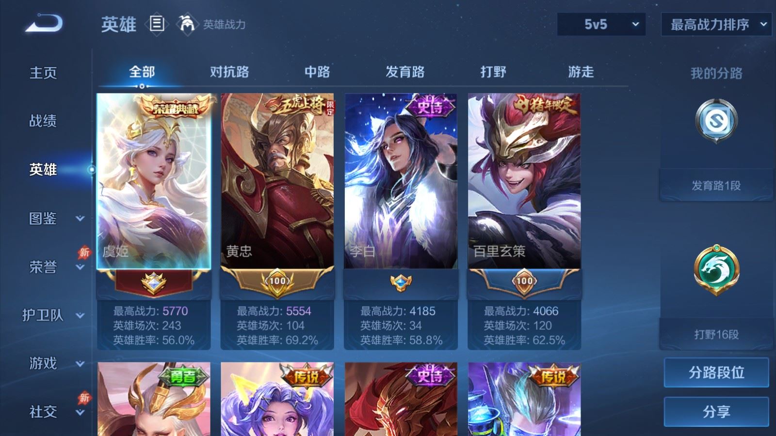 WZCMW4318784王者荣耀账号详情图2