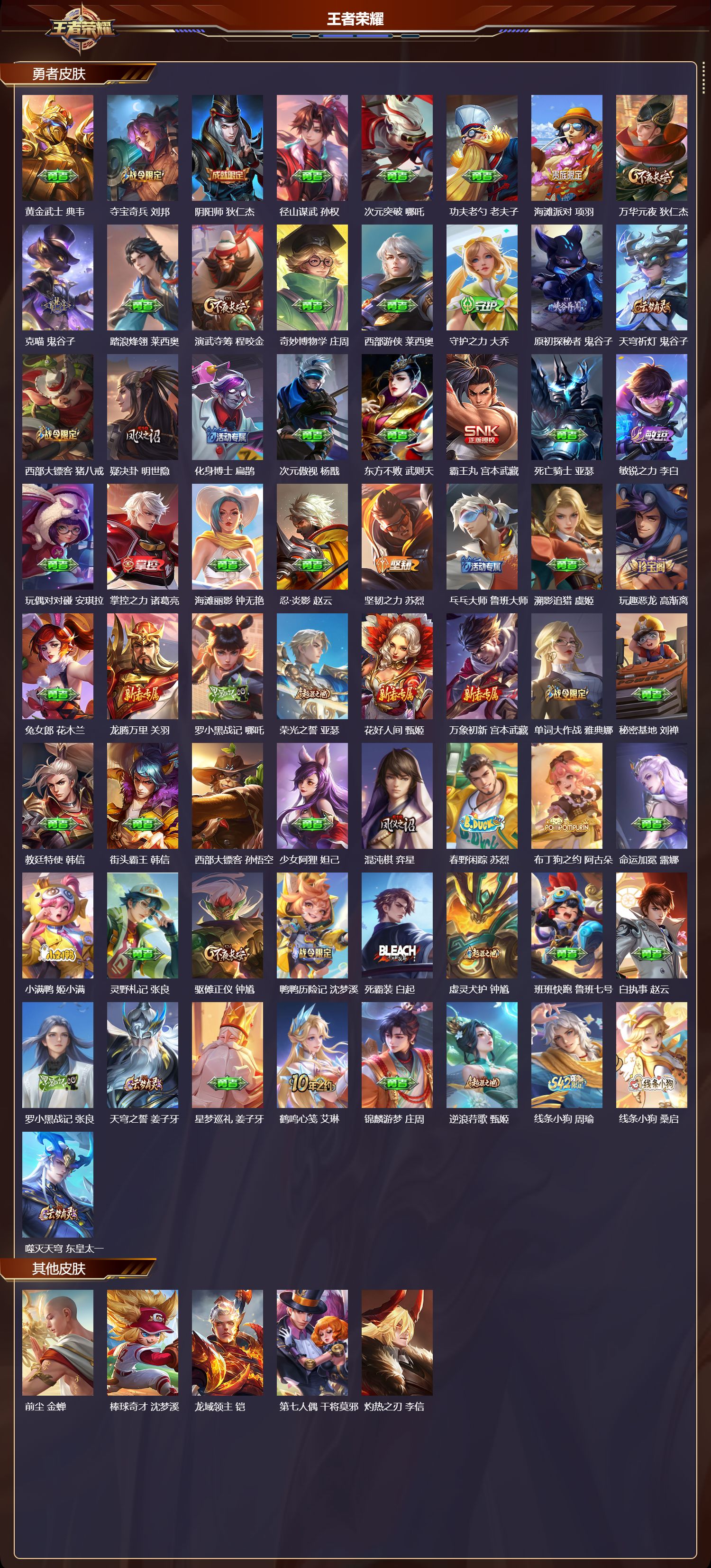 WZQM4293260王者荣耀账号详情图3 WZQM4293260王者荣耀账号详情图3