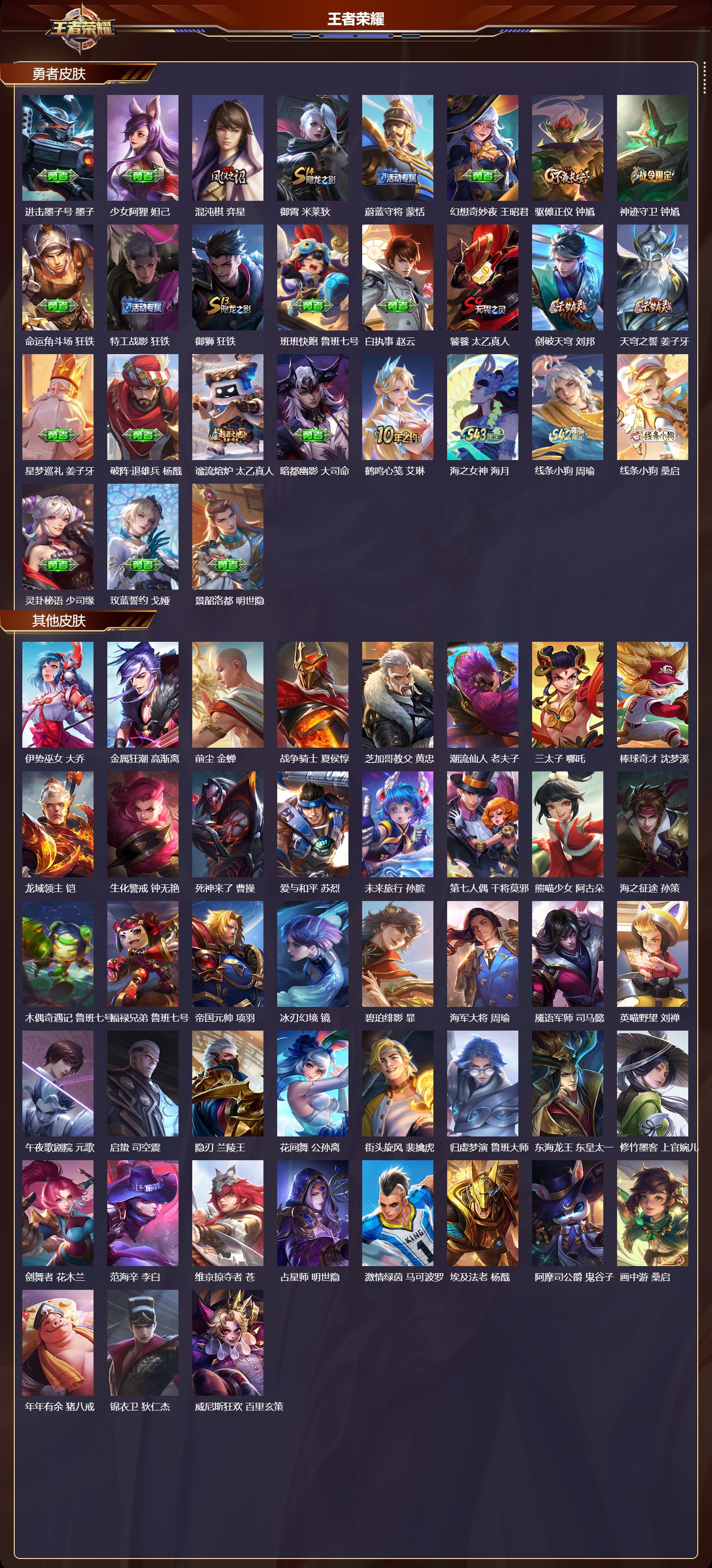 WZMK4292509王者荣耀账号详情图4 WZMK4292509王者荣耀账号详情图4