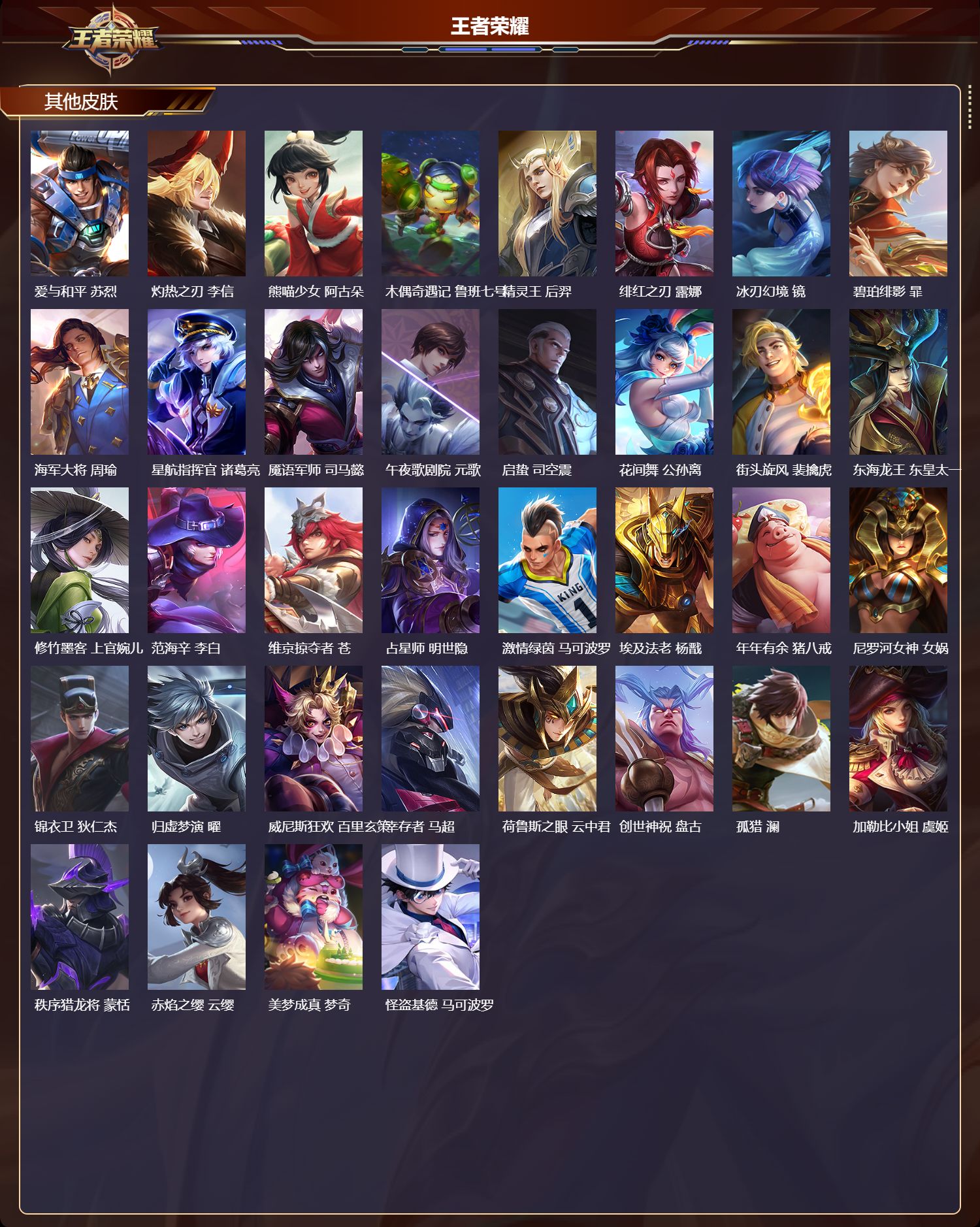 WZMK4293015王者荣耀账号详情图6