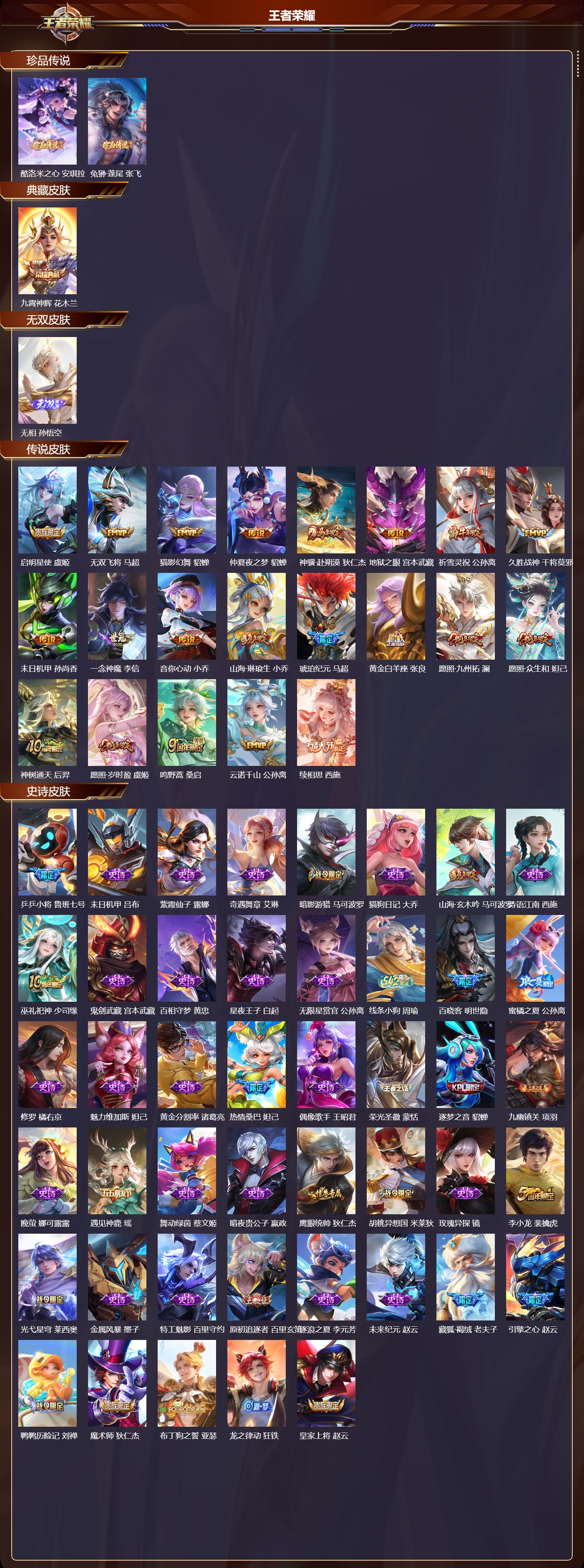 WZCMW4318543王者荣耀账号详情图5