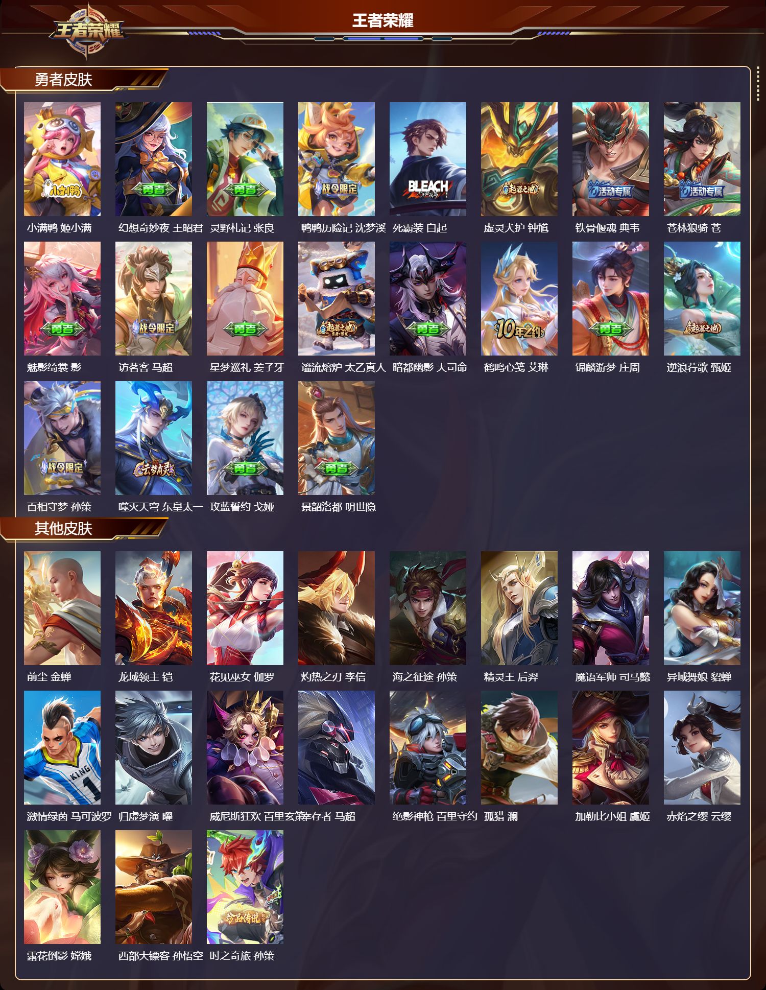 WZMK4293665王者荣耀账号详情图2 WZMK4293665王者荣耀账号详情图2