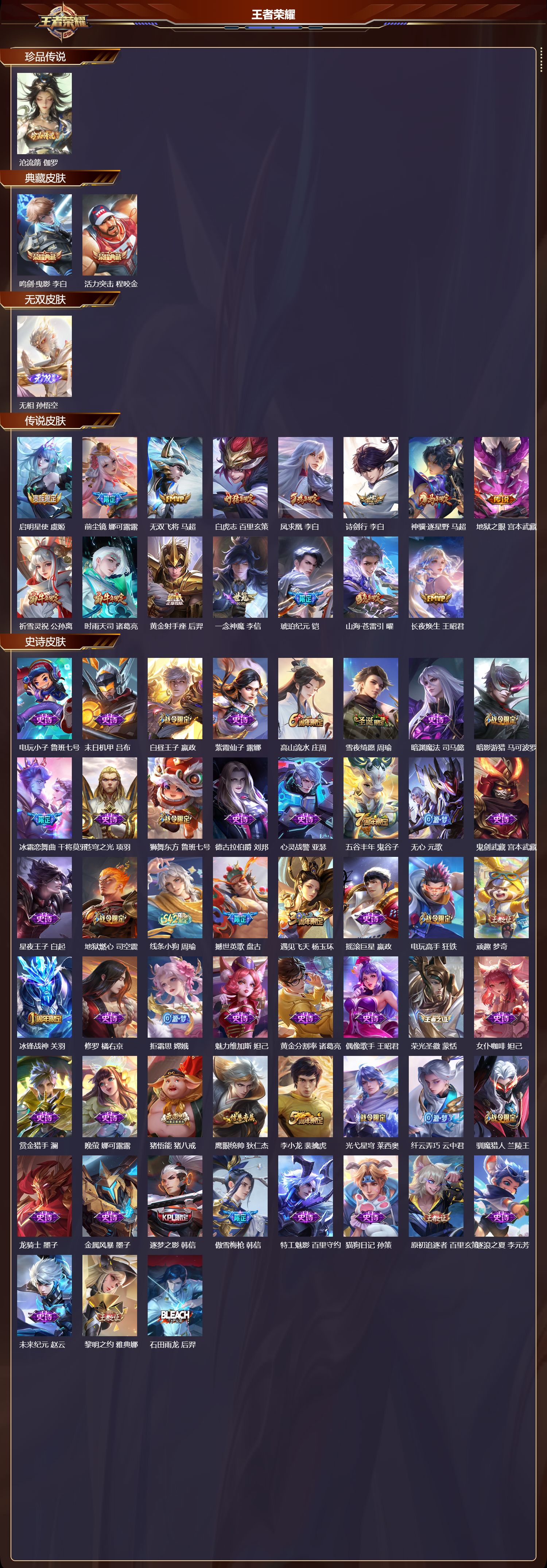 WZCMW4318525王者荣耀账号详情图5