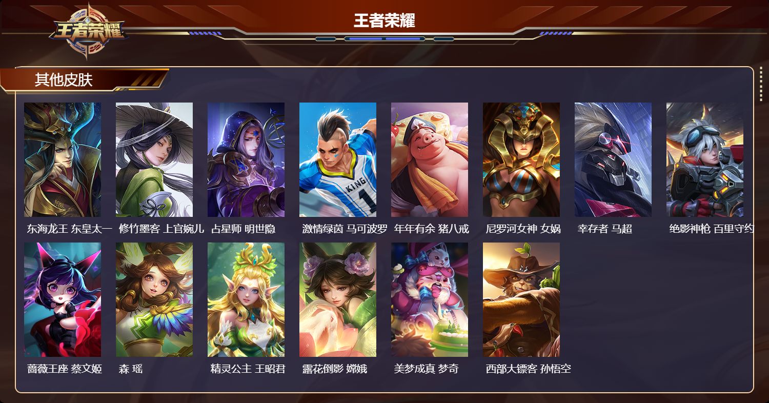 WZMK4366011王者荣耀账号详情图2