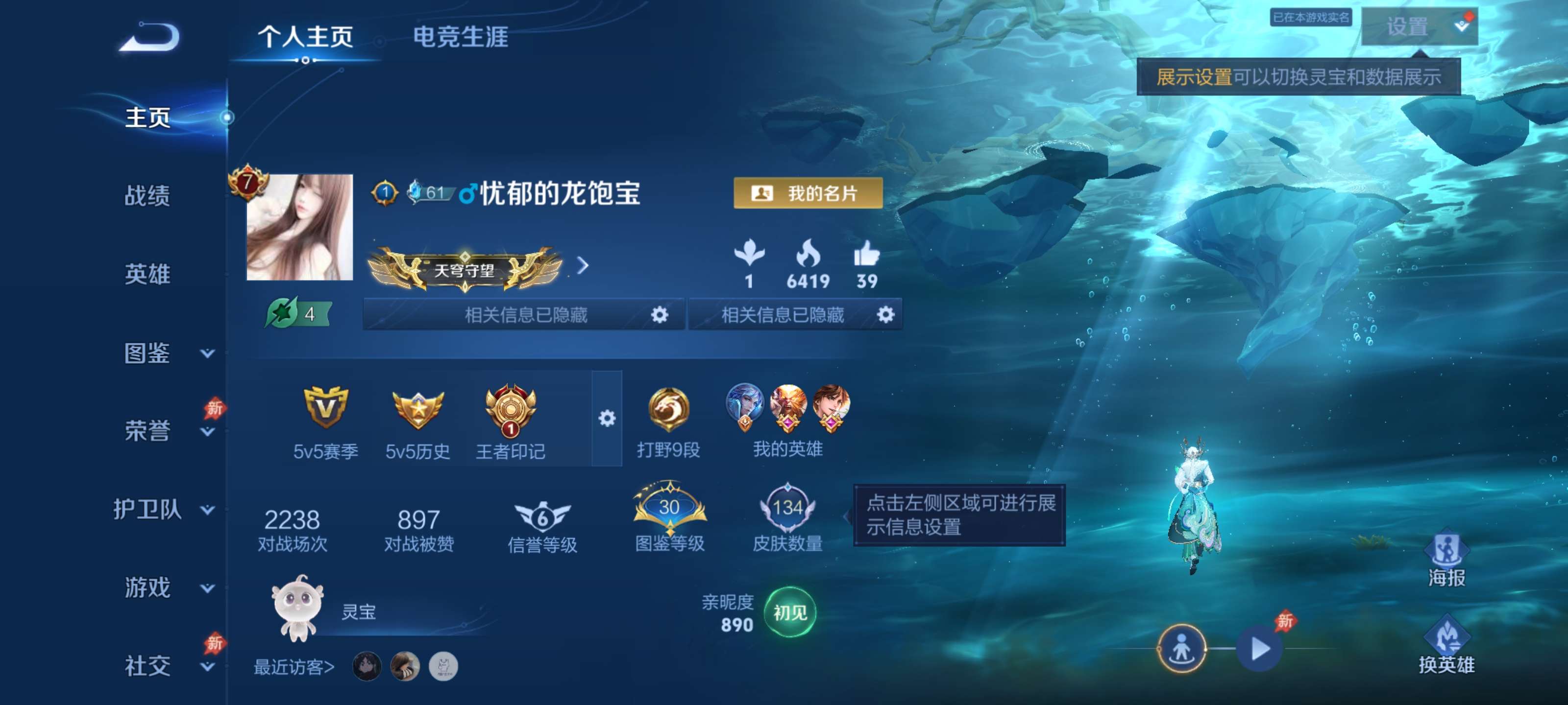 WZZM4380652王者荣耀账号详情图1