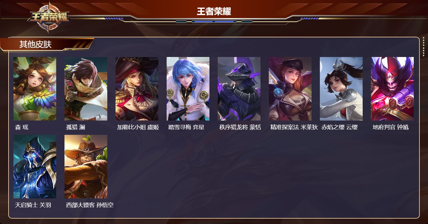 WZMK4371328王者荣耀账号详情图4 WZMK4371328王者荣耀账号详情图4