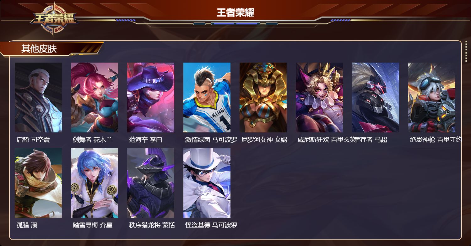 WZMK4379986王者荣耀账号详情图3