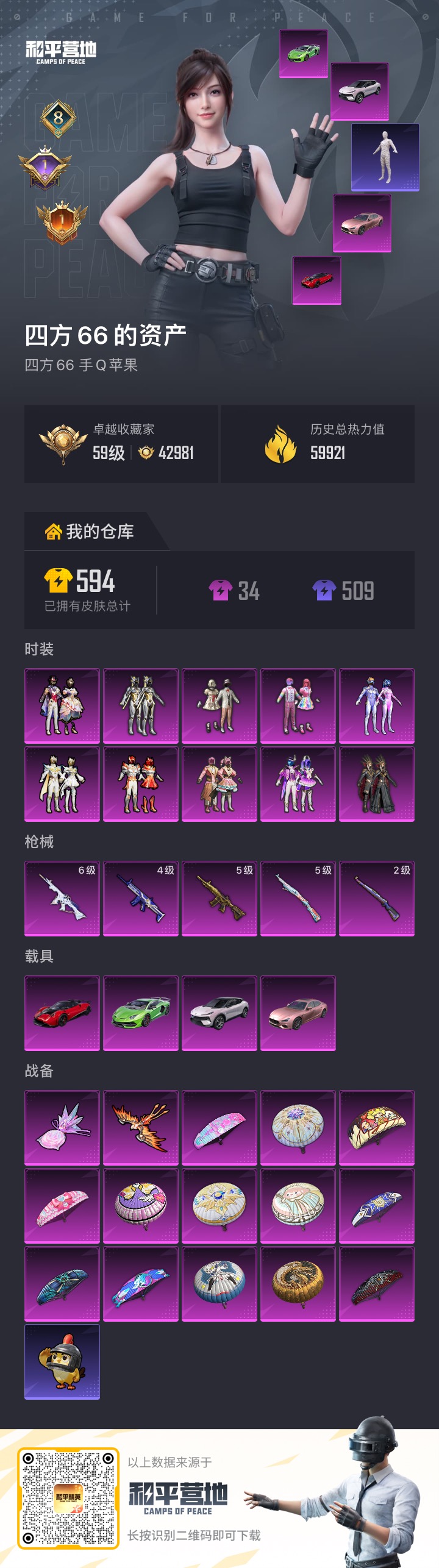 HPCMW4238299和平精英账号详情图15 HPCMW4238299和平精英账号详情图15