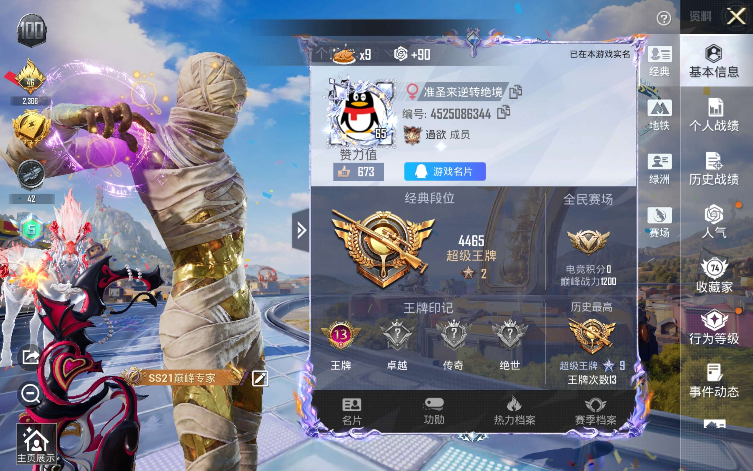 HPCMW4240475和平精英账号详情图3