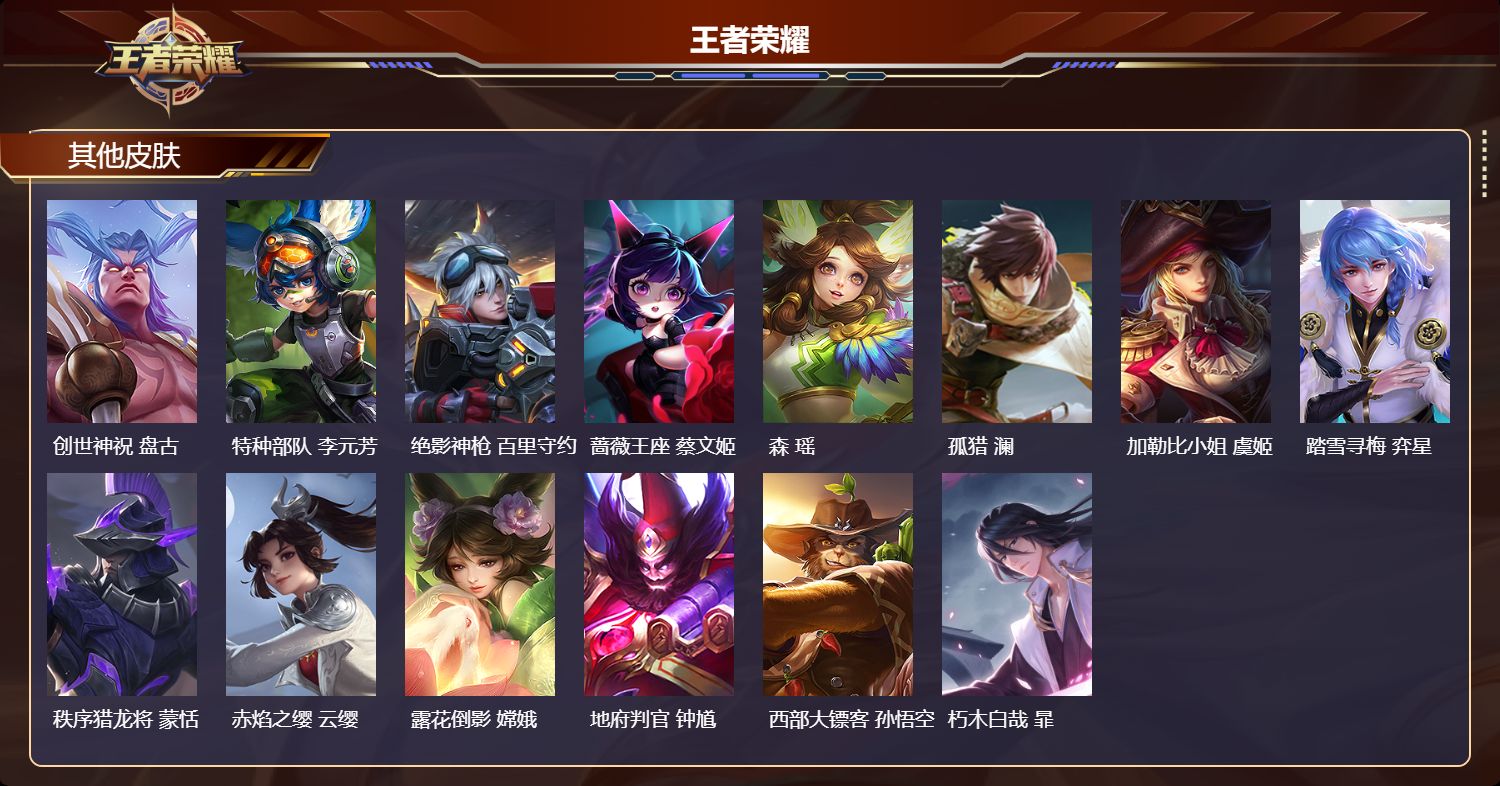 WZMK4380530王者荣耀账号详情图4 WZMK4380530王者荣耀账号详情图4