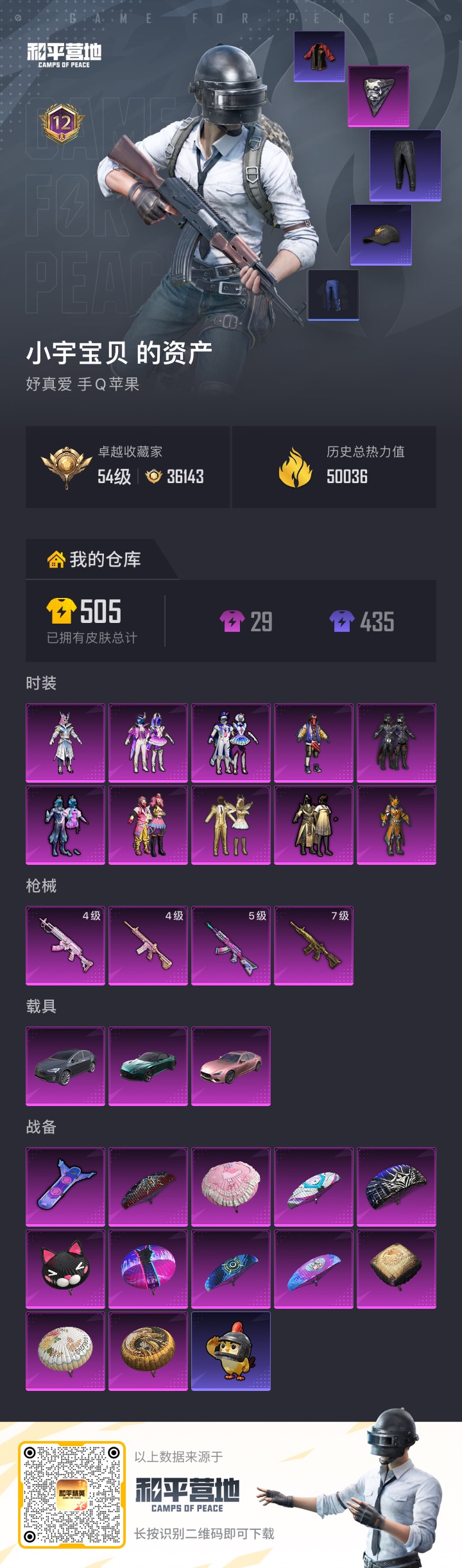 HPLX4266167和平精英账号详情图13