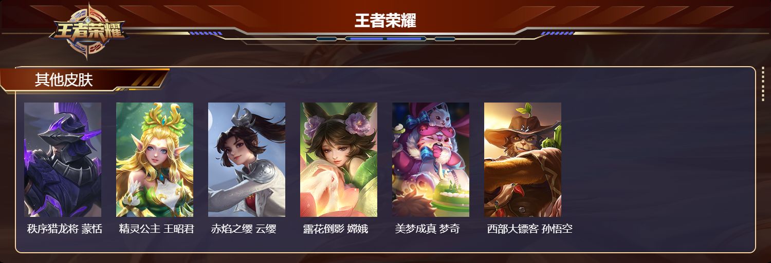 WZQM4380864王者荣耀账号详情图5 WZQM4380864王者荣耀账号详情图5