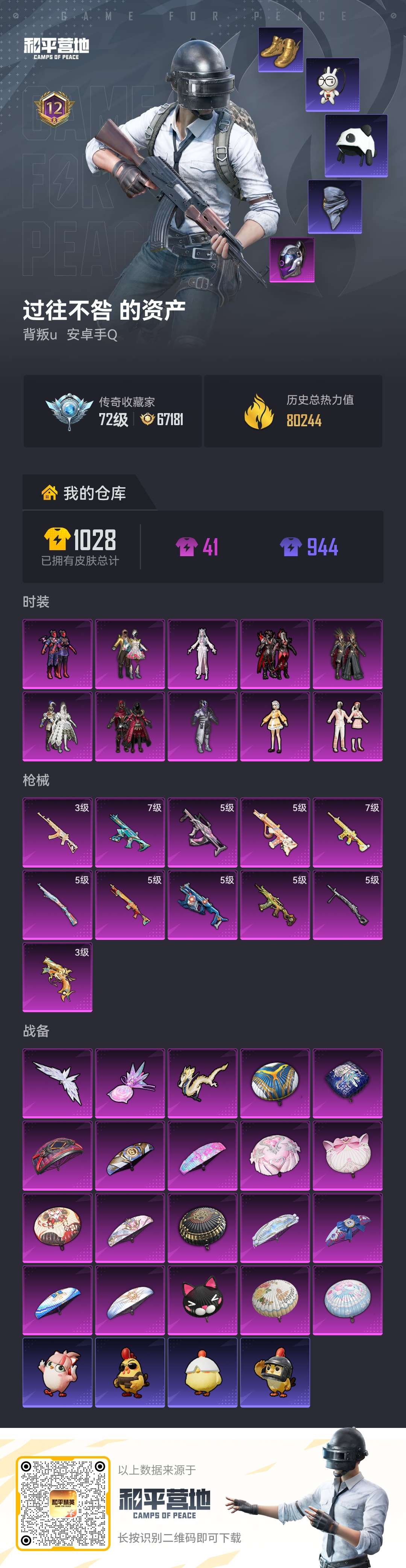 HPCMW4243568和平精英账号详情图1