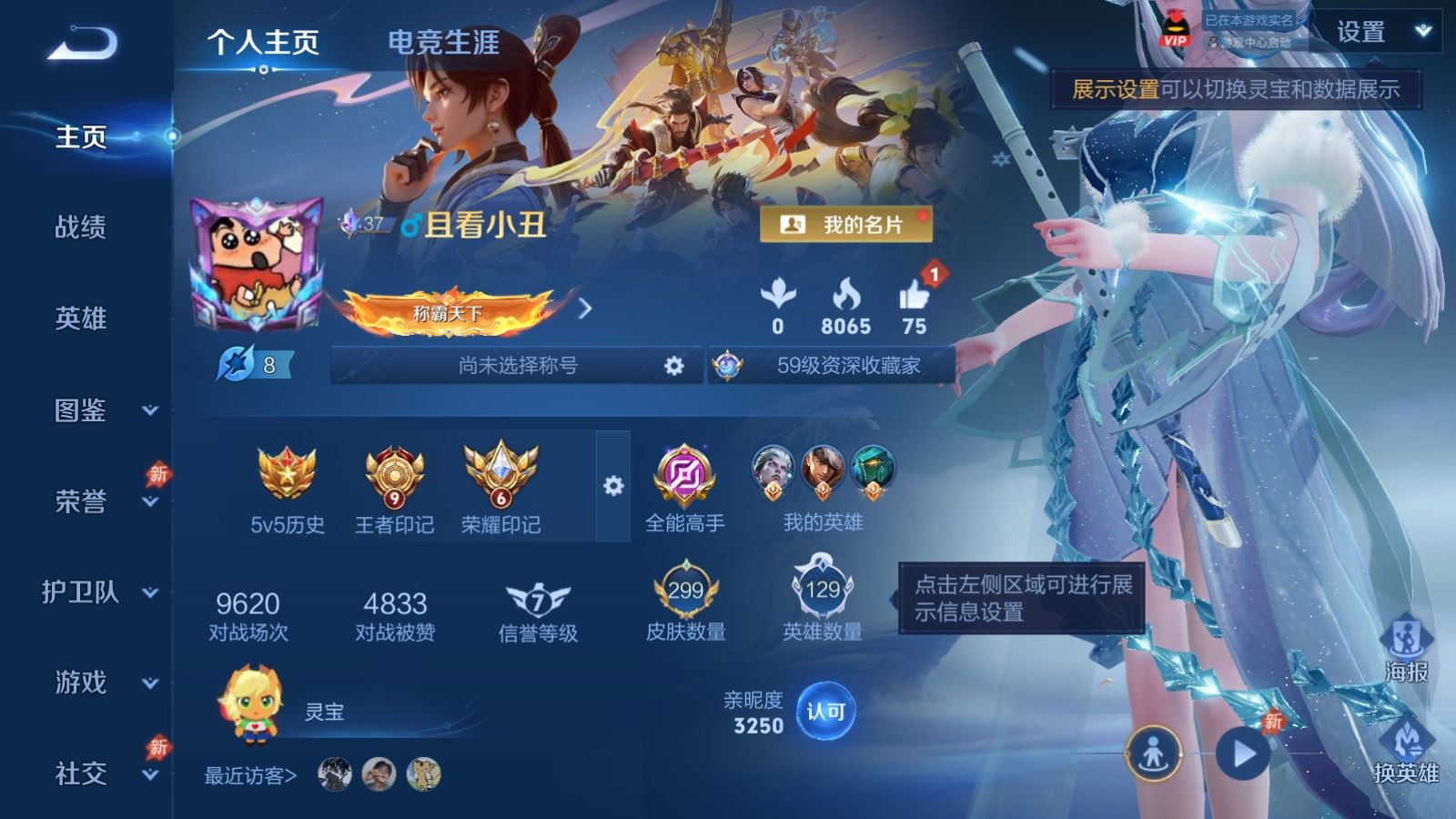 WZLX4447135王者荣耀账号详情图1