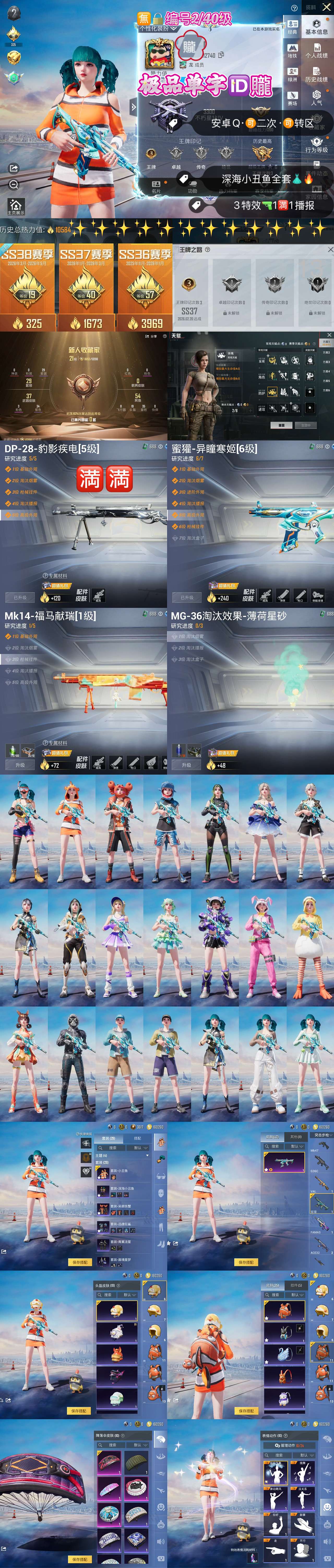 HPLX4163241和平精英账号详情图1