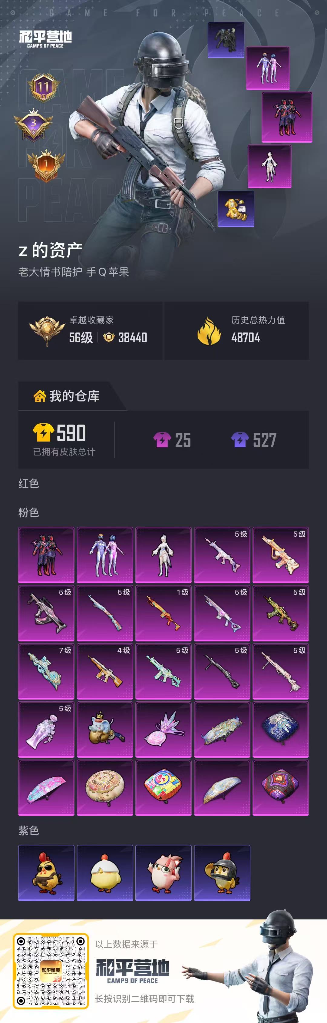 HPLX4239852和平精英账号详情图1 HPLX4239852和平精英账号详情图1