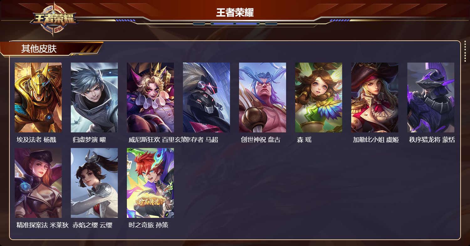 WZQM4402078王者荣耀账号详情图4 WZQM4402078王者荣耀账号详情图4